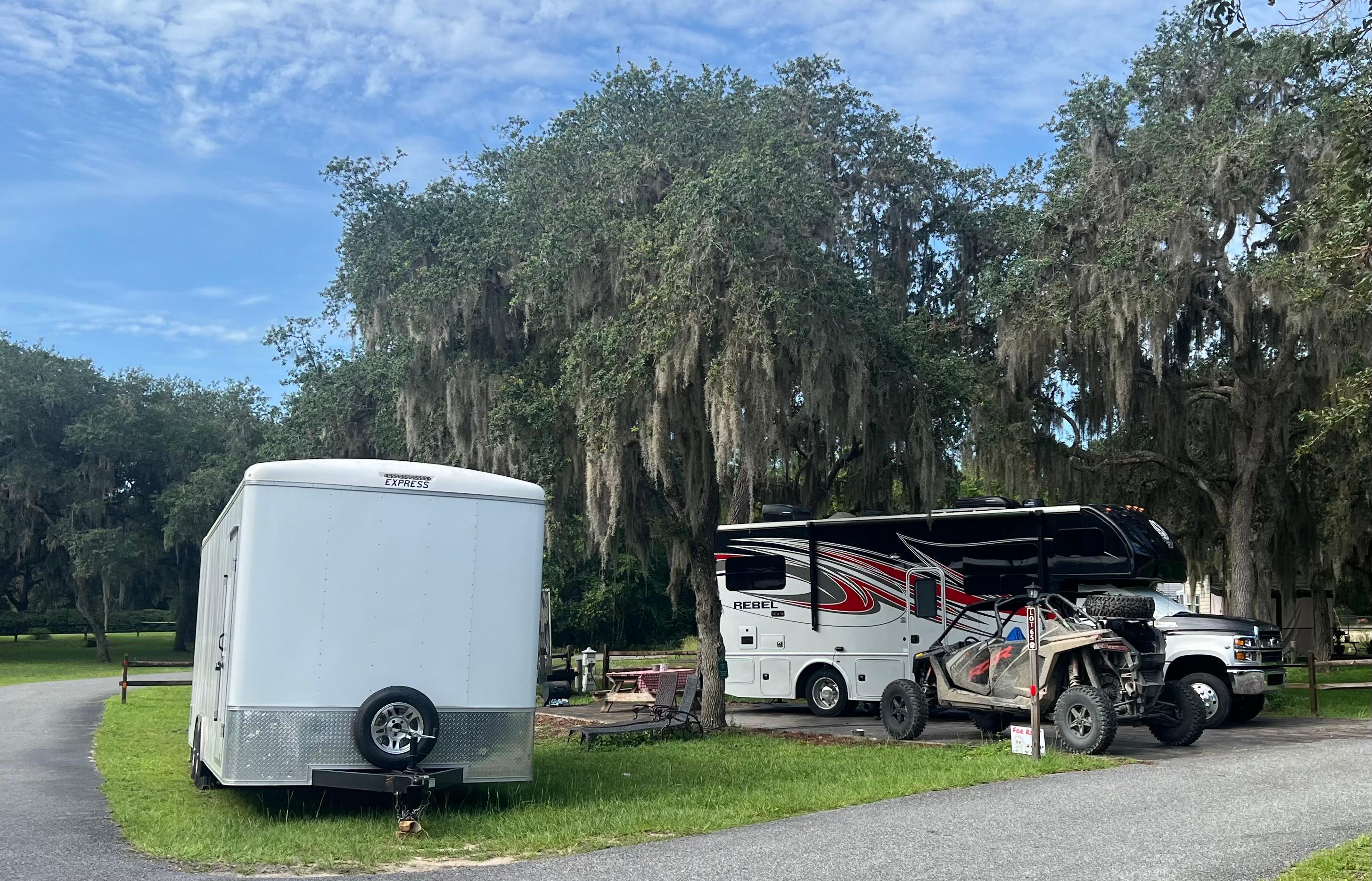 Spacious, beautiful RV spot! 

