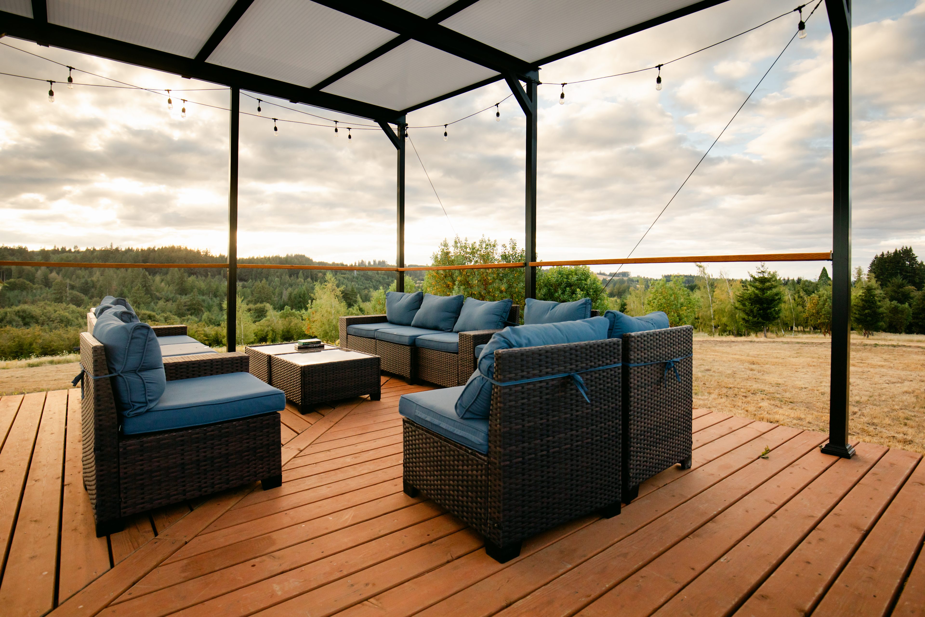 Spacious comfortable living area