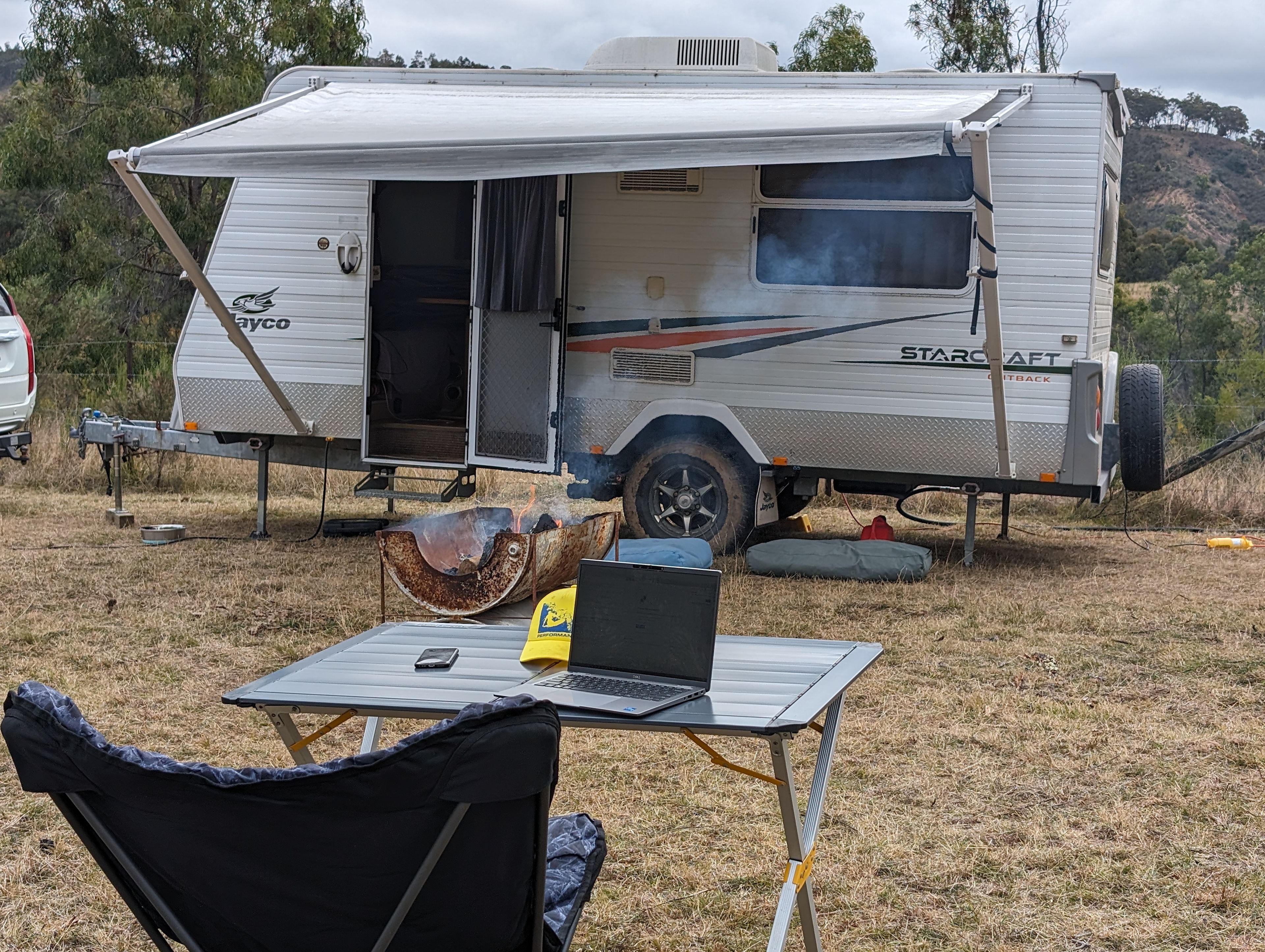 The Giants - mountain views camping