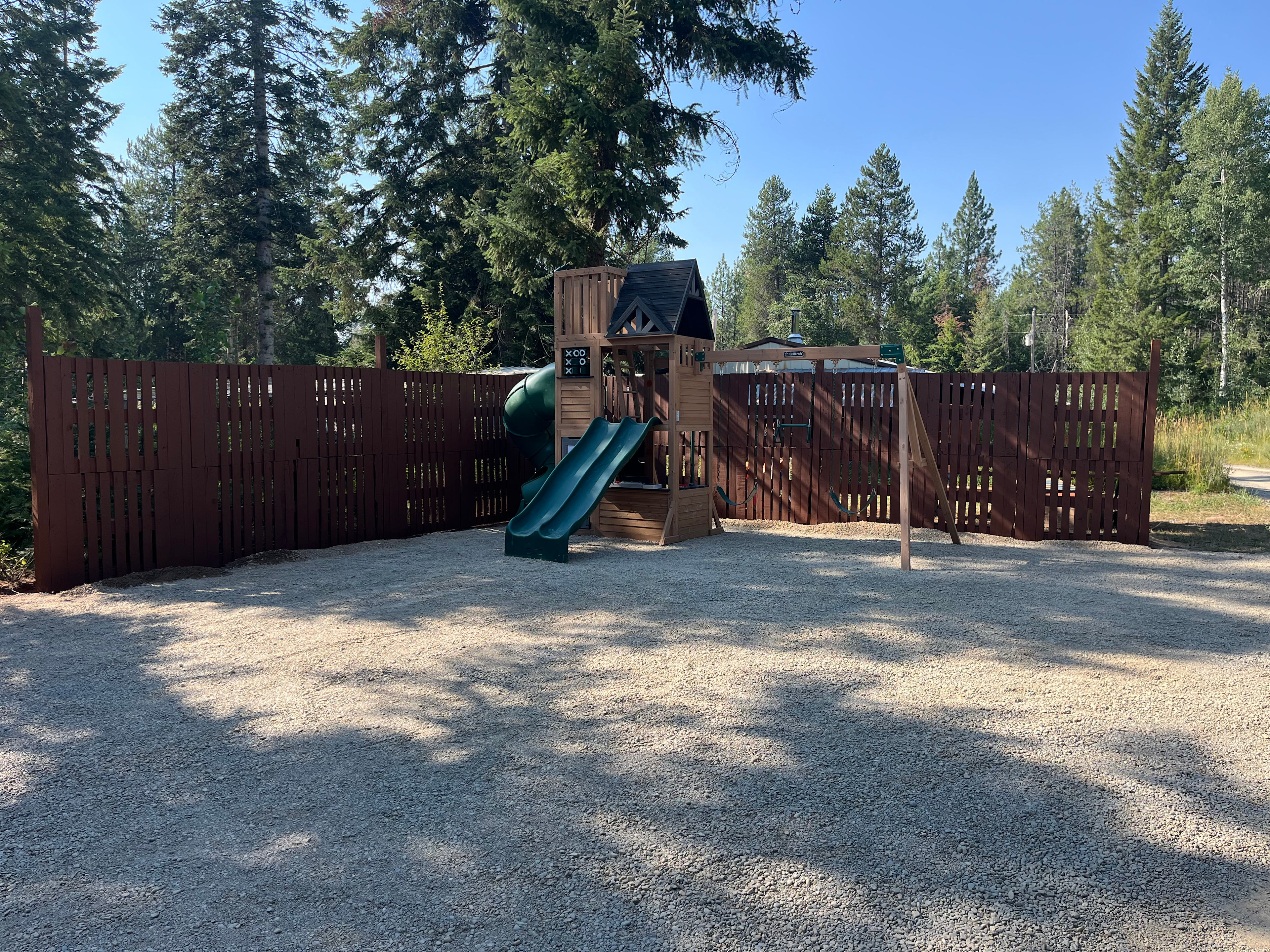 Our kids playground area