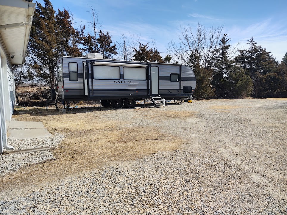Camping close to McConnell AFB