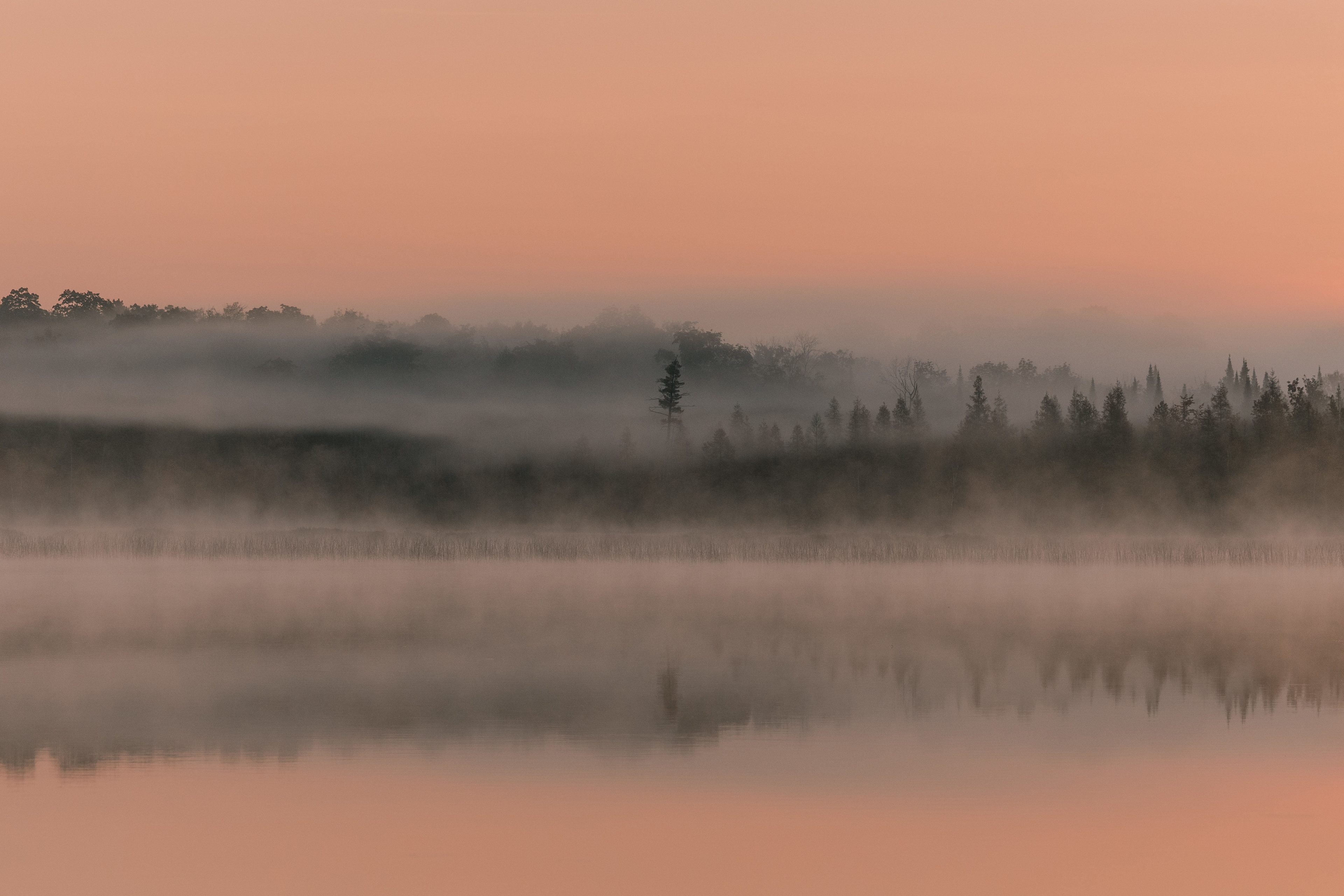 Sunrise on the lake.  It's worth waking up early for!