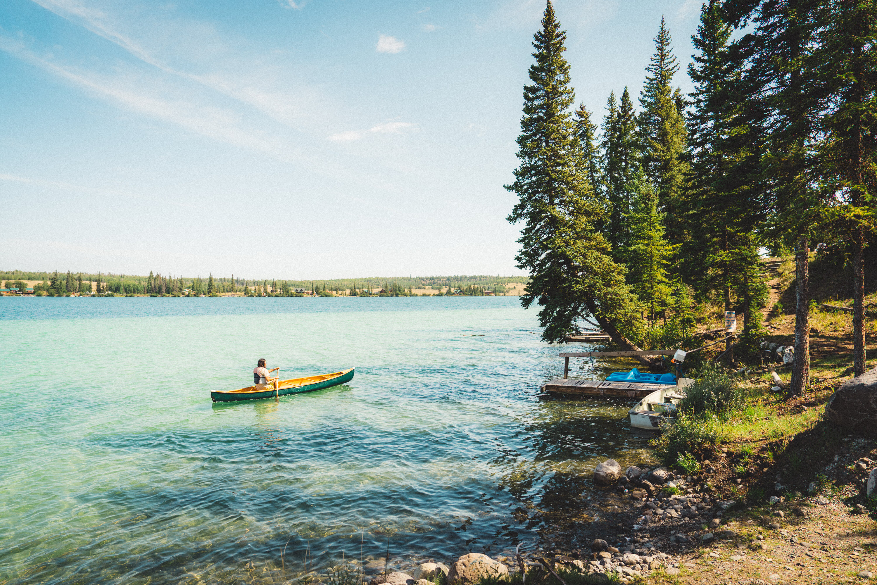 Sunset Knoll Sites on Big Bar Lake