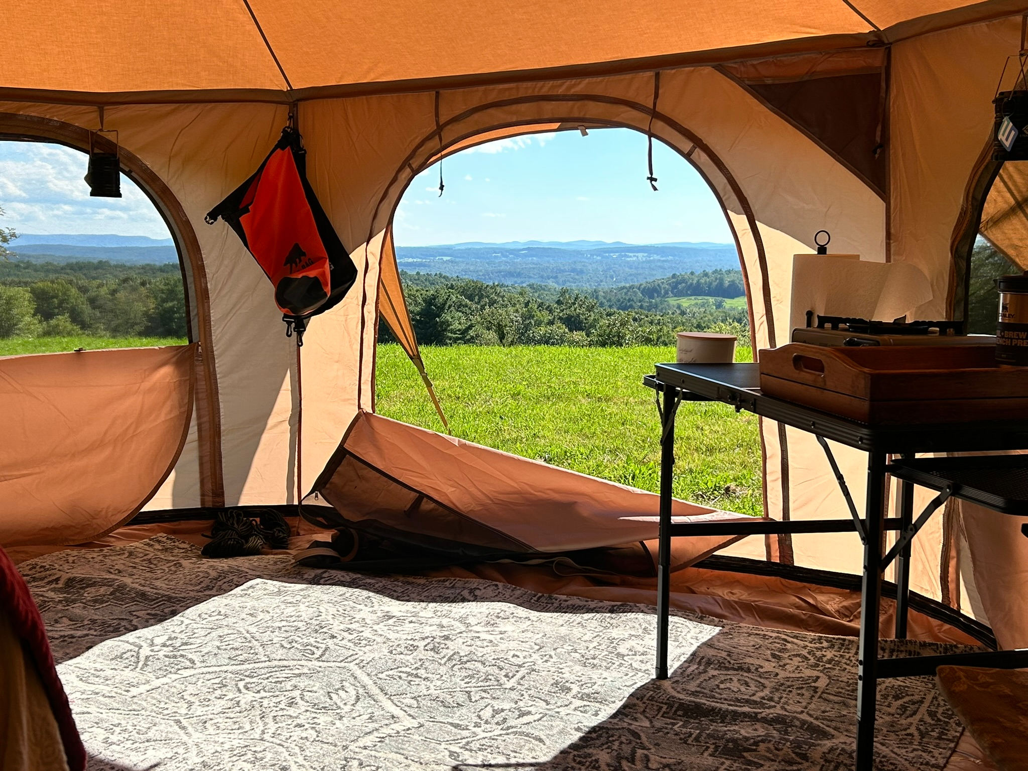Glamping tent with Amazing Views