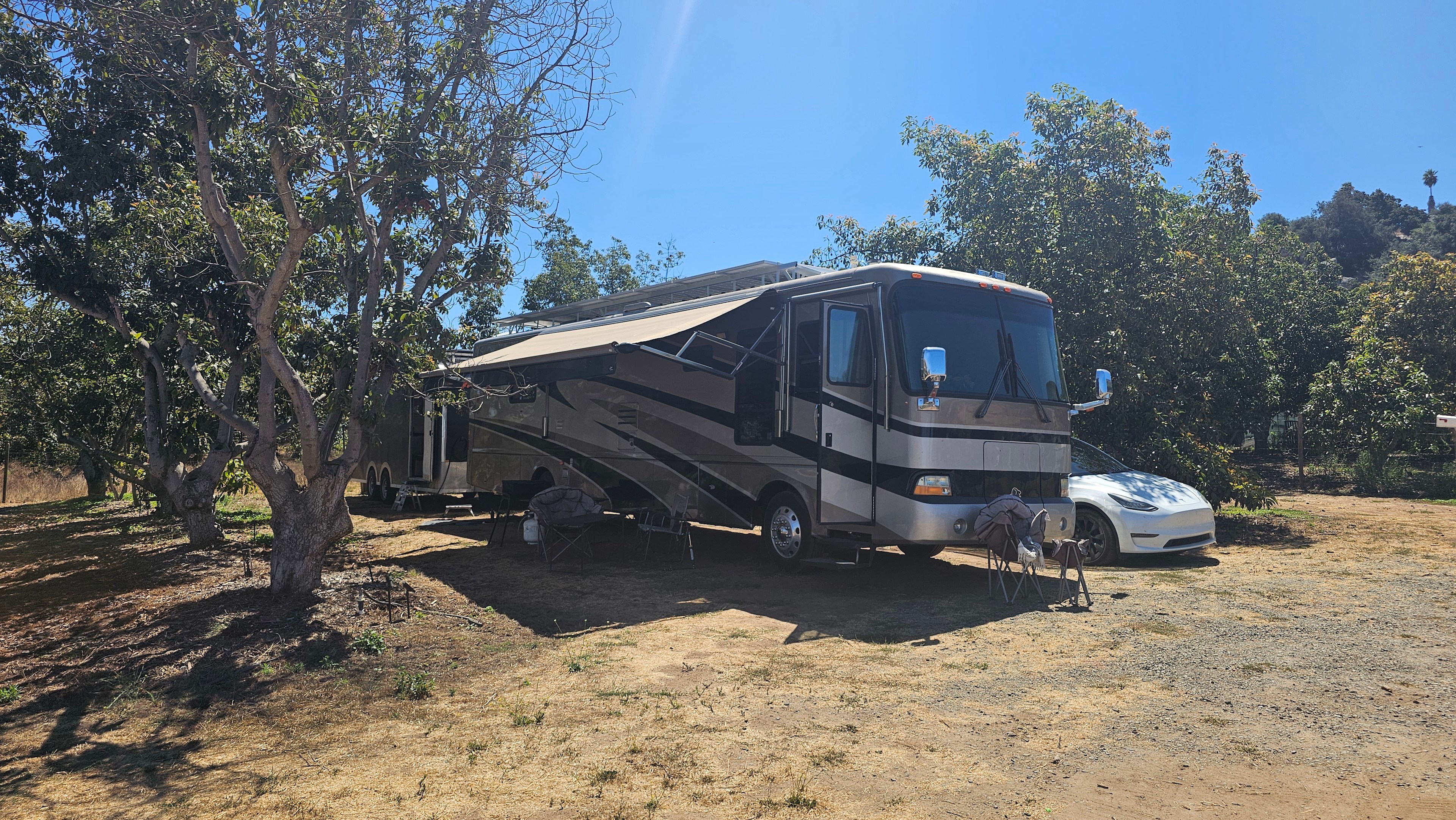 Our 40 Foot RV with trailer