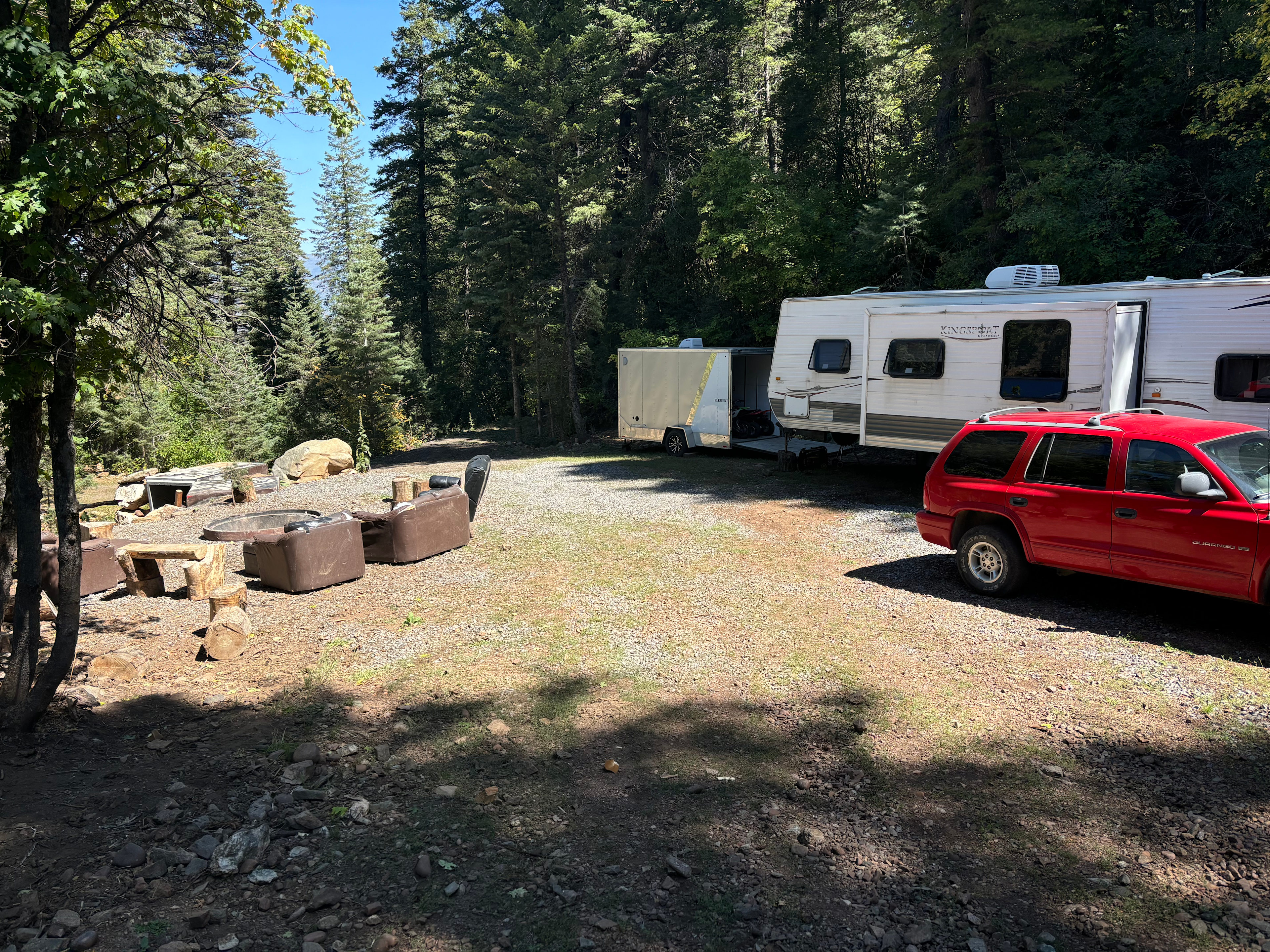 Family Camping Mountain Paradise