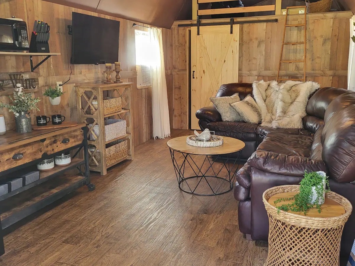 Cabin 13 interior