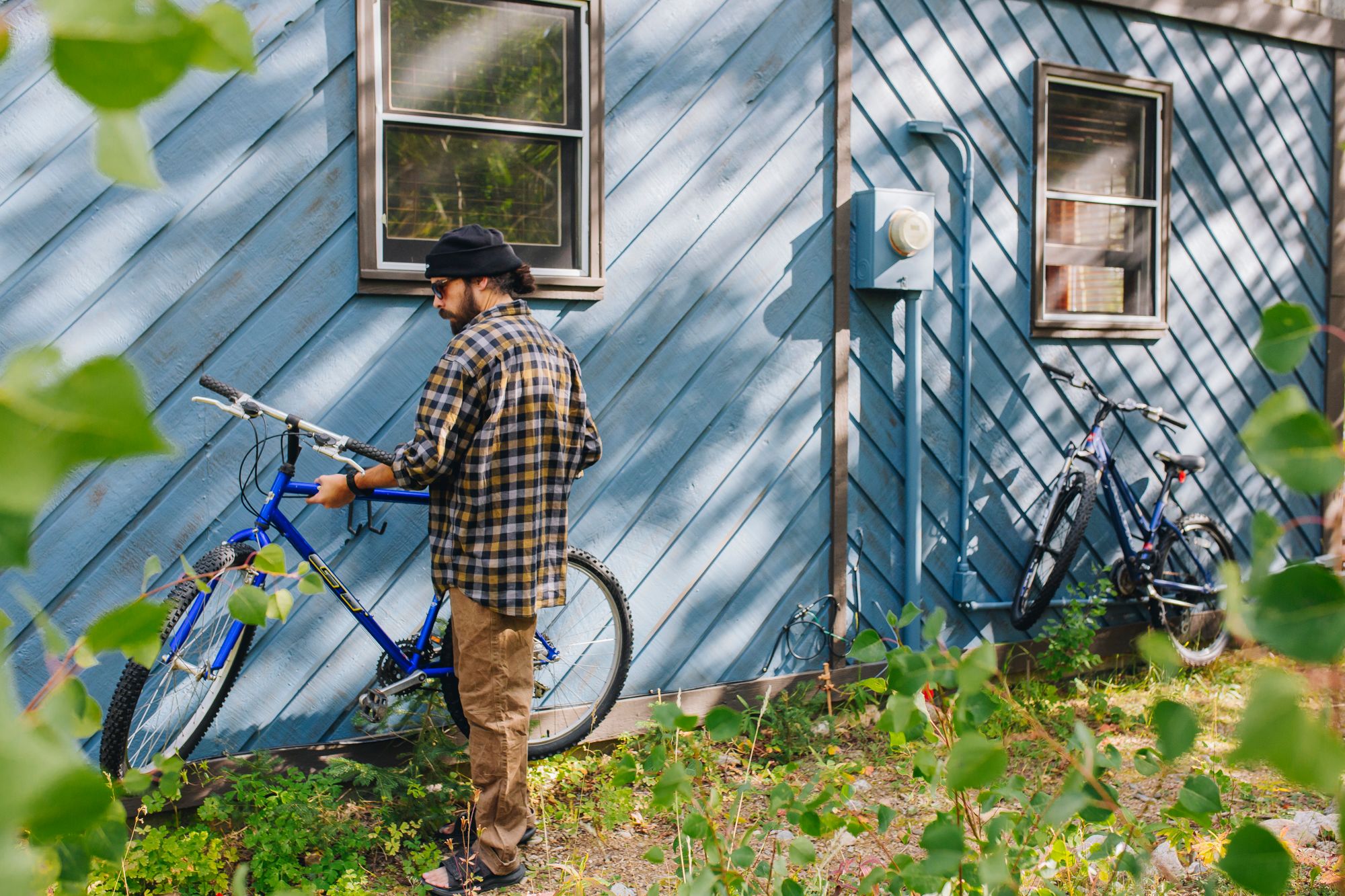 Bikes you can borrow - tons of trails on the land