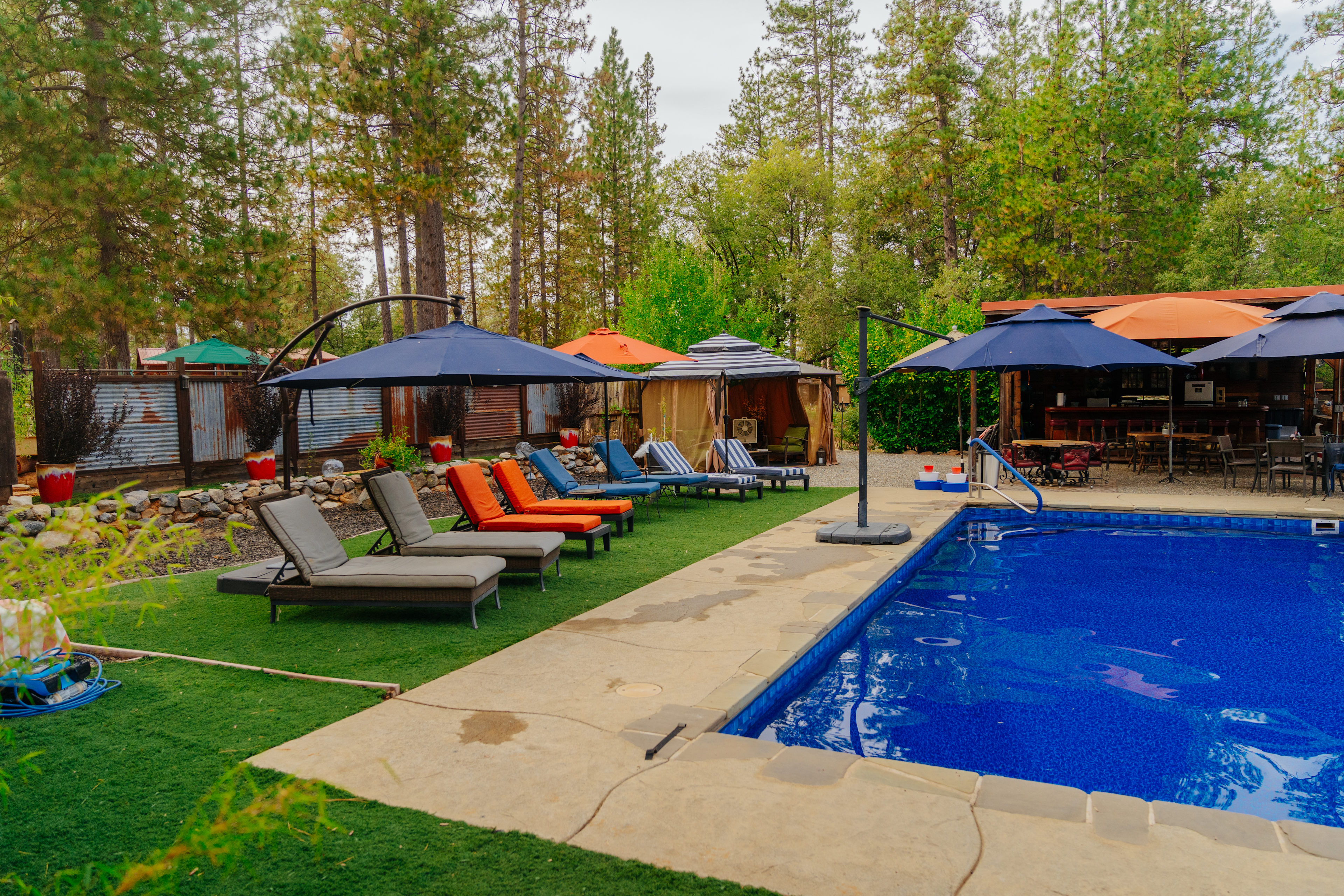 Pine Ridge Campground with lodge