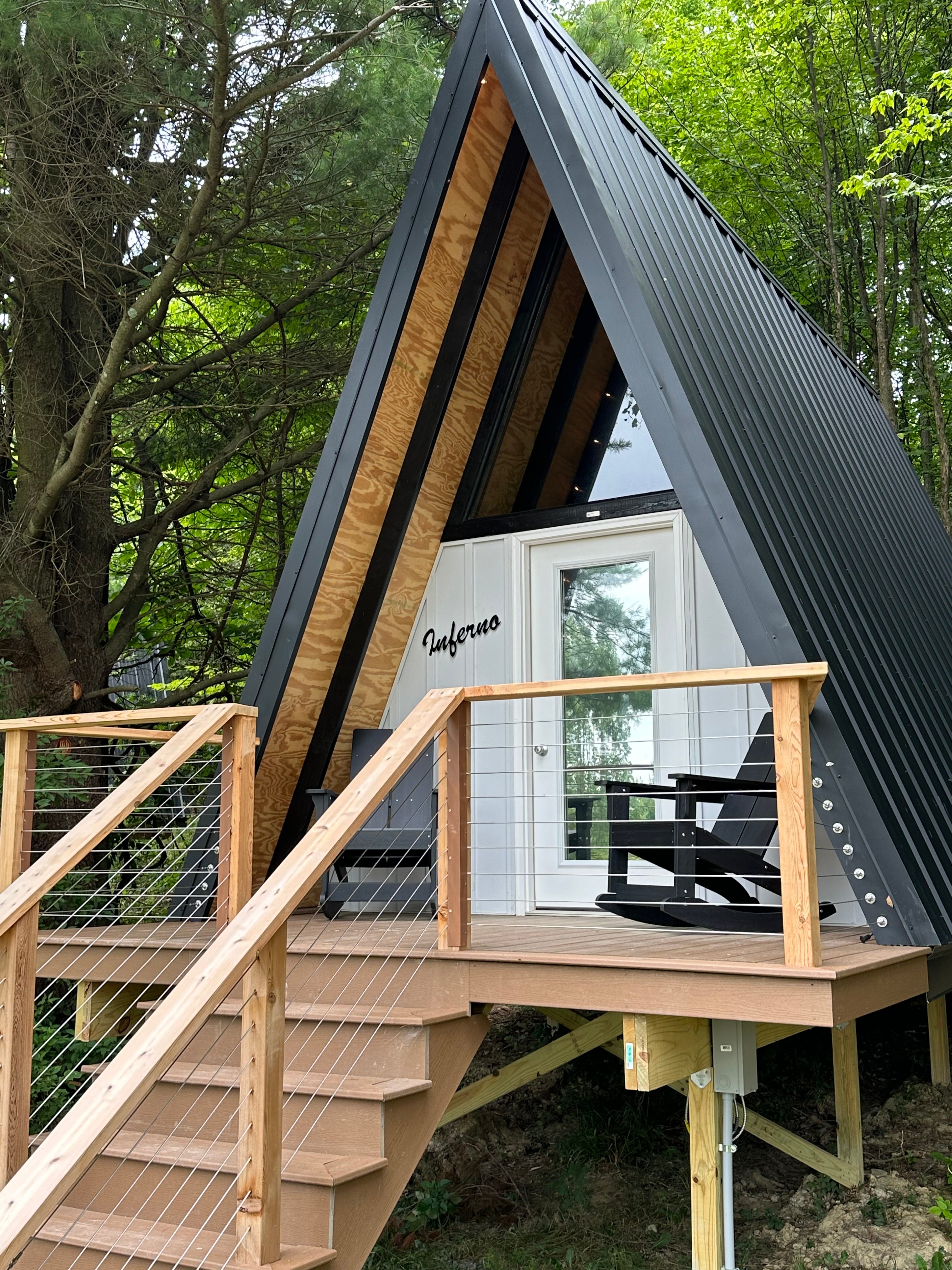 Cozy A-Frames and Camp Vibes in NY