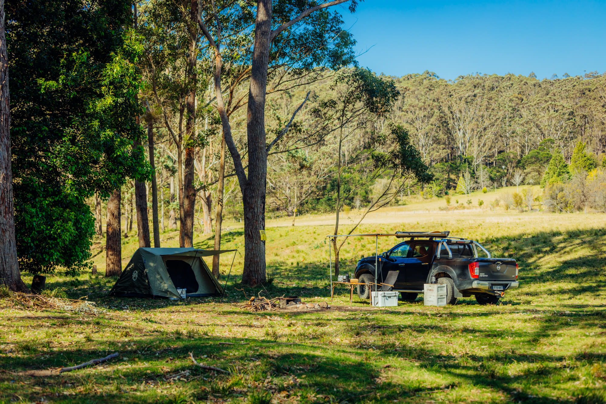 camp setup