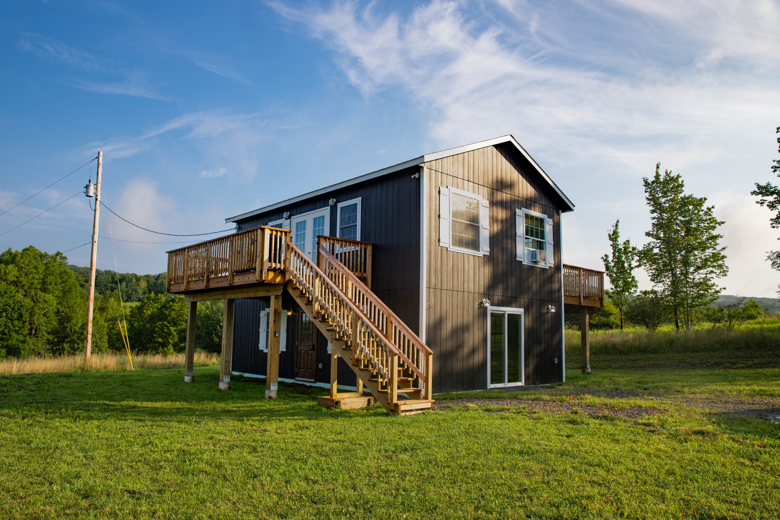 Cabin On 7 Private Acres W/ Creek