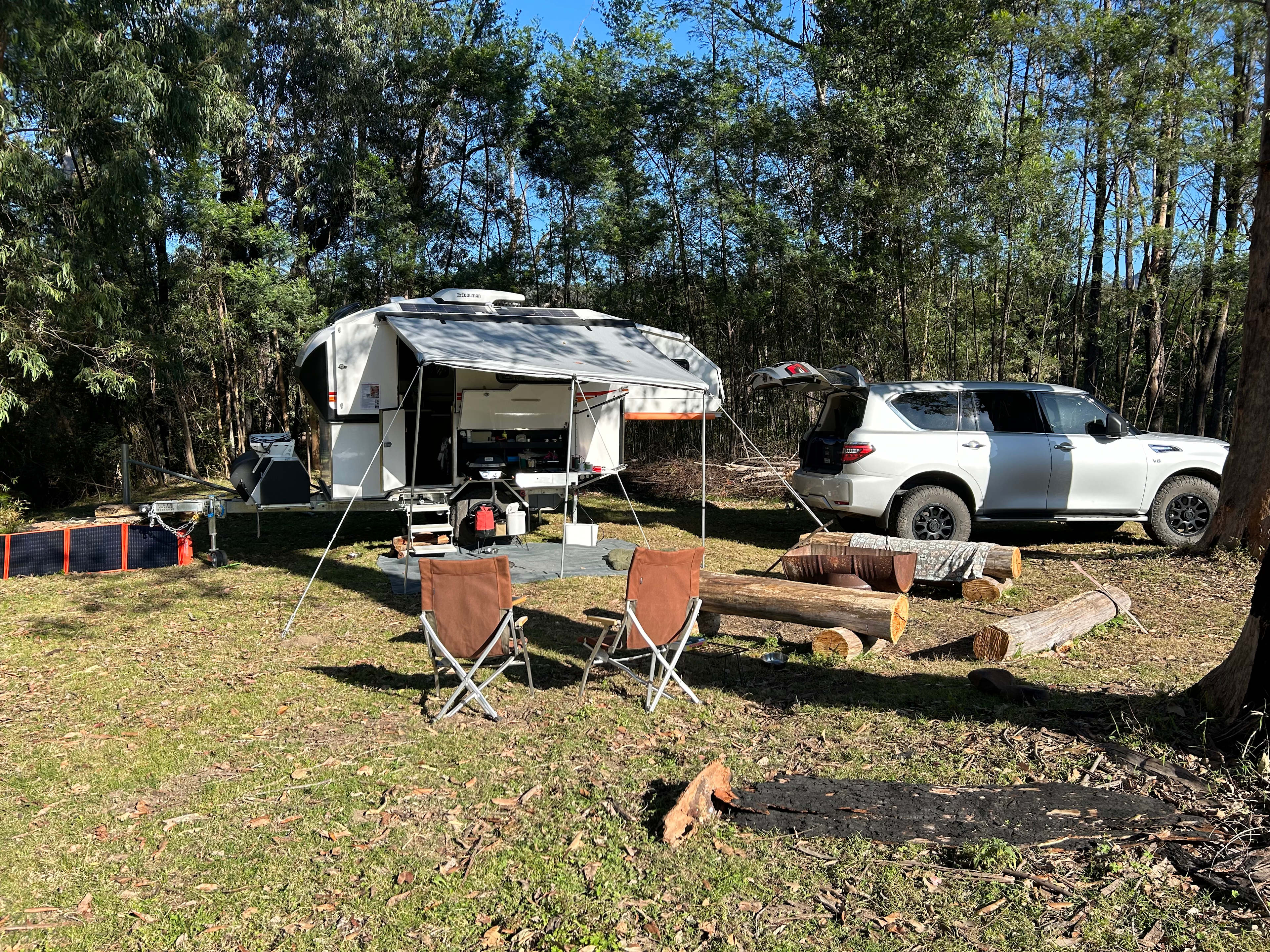 Nice level site, catching the morning sun. ☀️ 