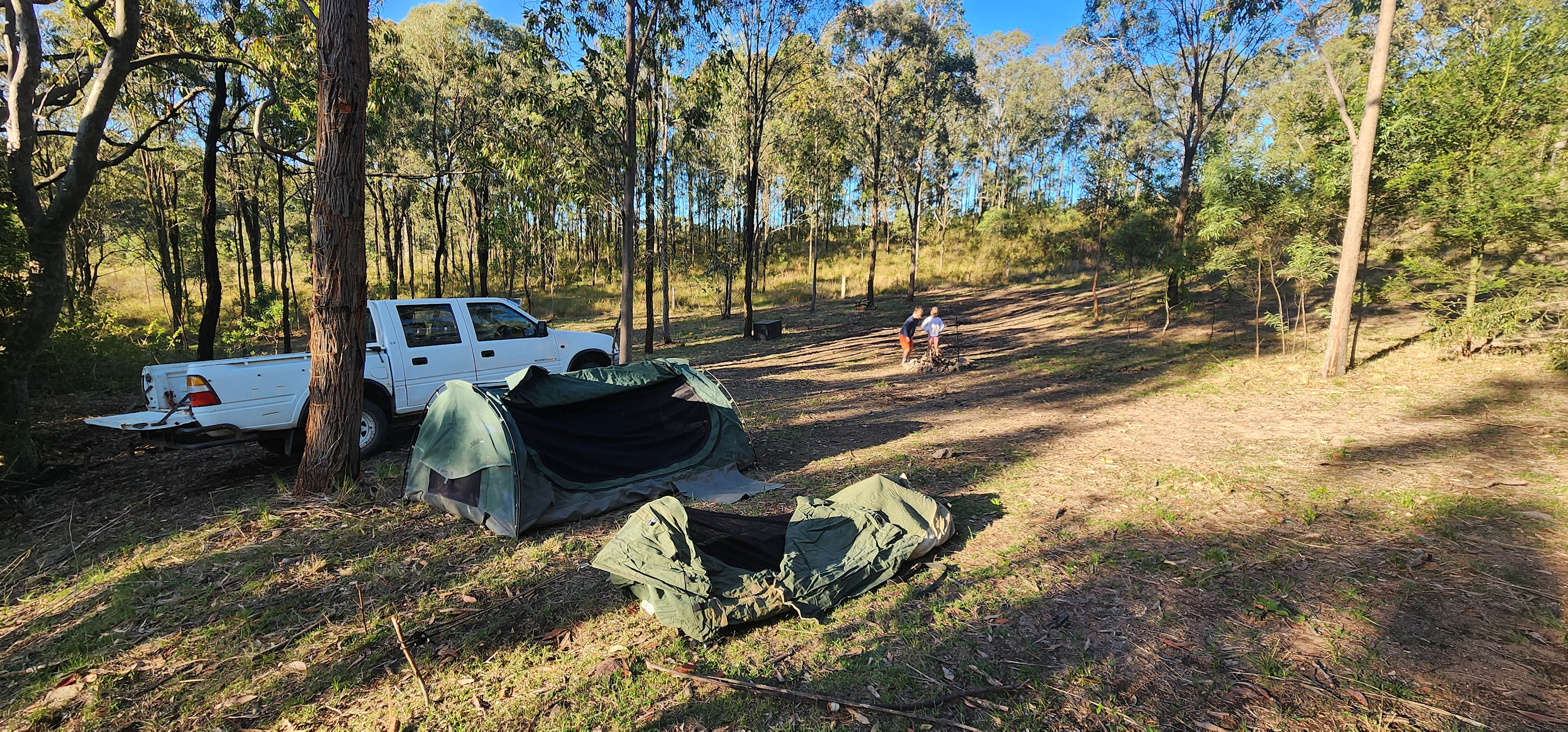 This is a large site with a central meeting place around the fire. We have included a cooking grill that you are free to use. 

Firewood collection is permitted (within the confines of our camp rules)