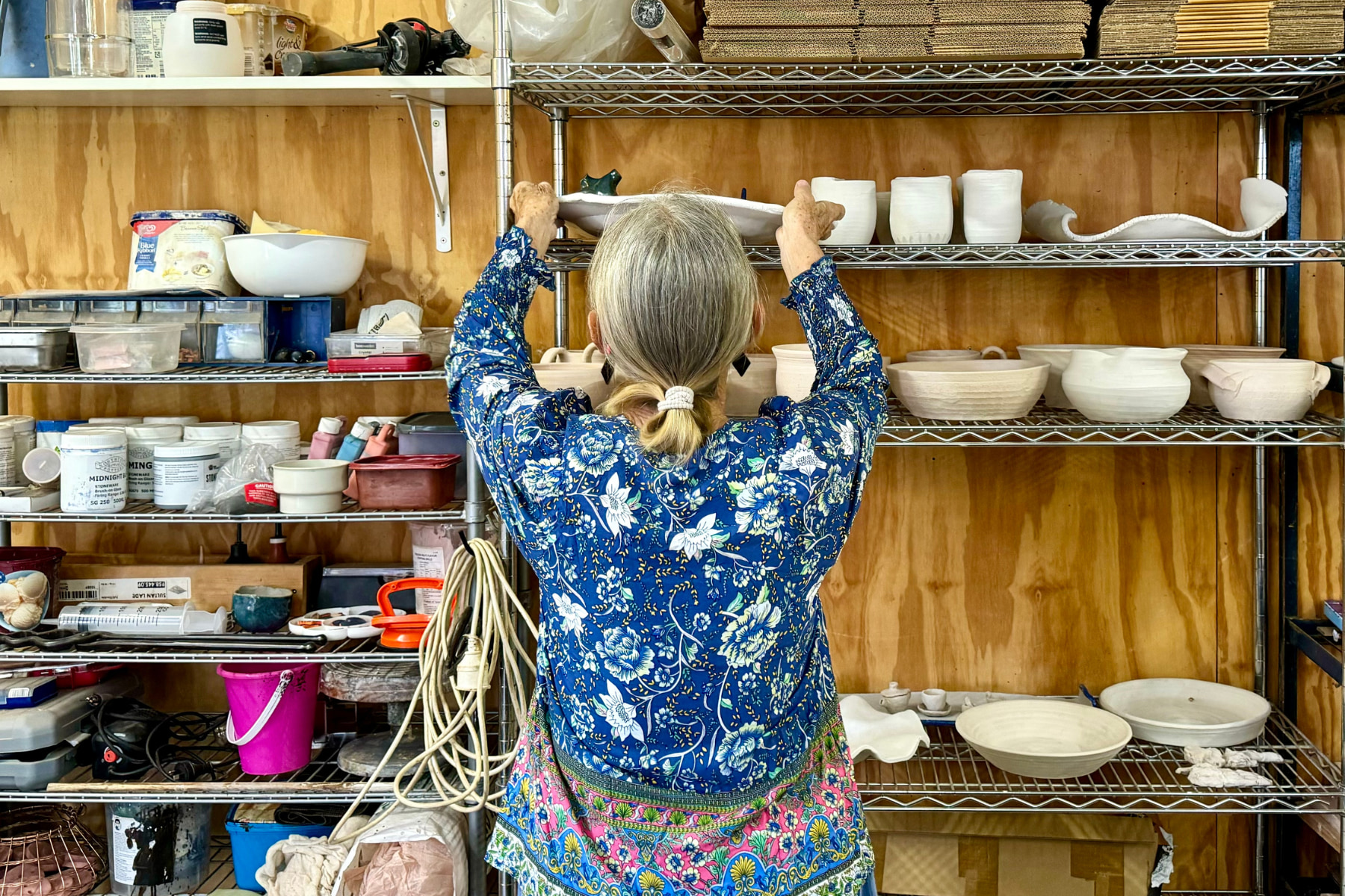 Maz has an amazing studio on the farm where she creates stunning pottery. She gave us a tour and mentioned that she offers pottery workshops for Hipcampers! If you’re interested in getting your hands dirty and exploring your creative side, definitely ask her about it!