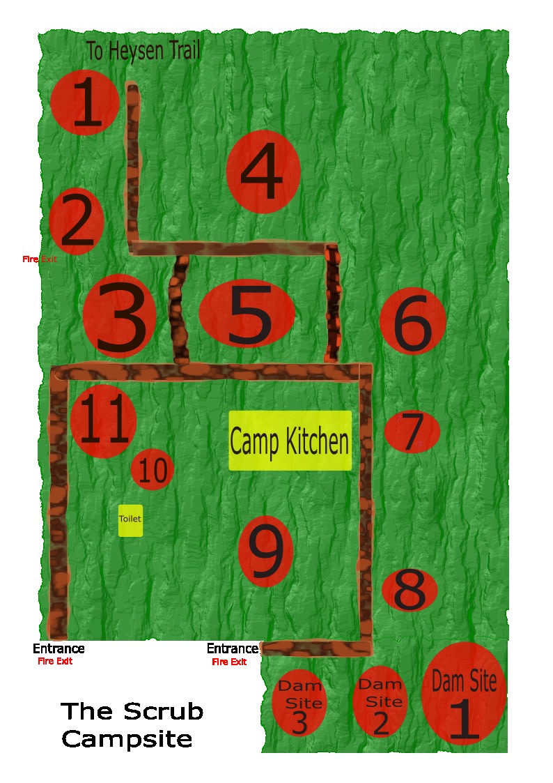 The Scrub Campsite - Adults only