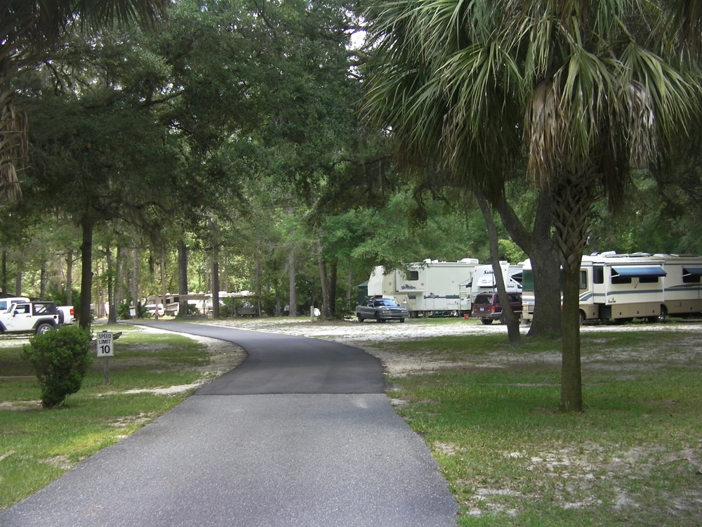 Peaceful 55+ Old Town Campground