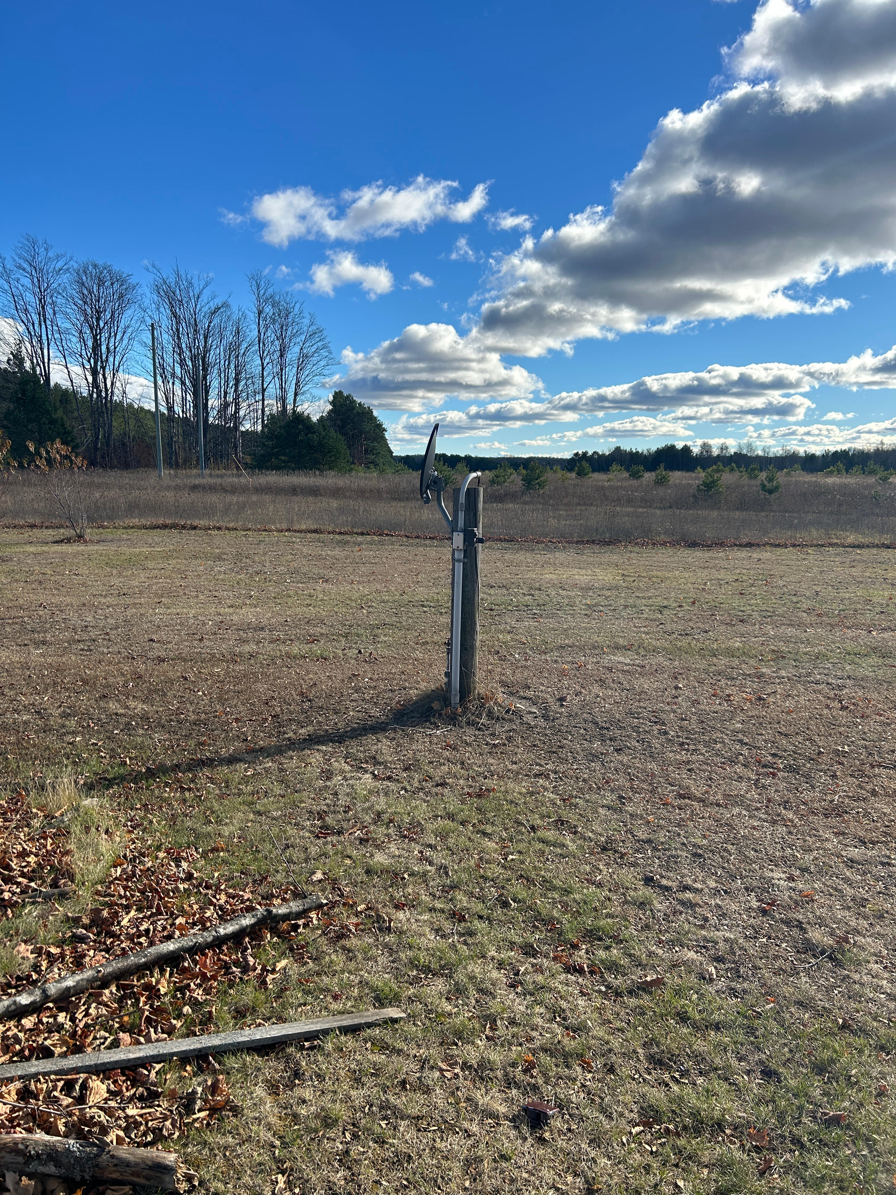 electric and water sewer if needed is probably 25 feet away