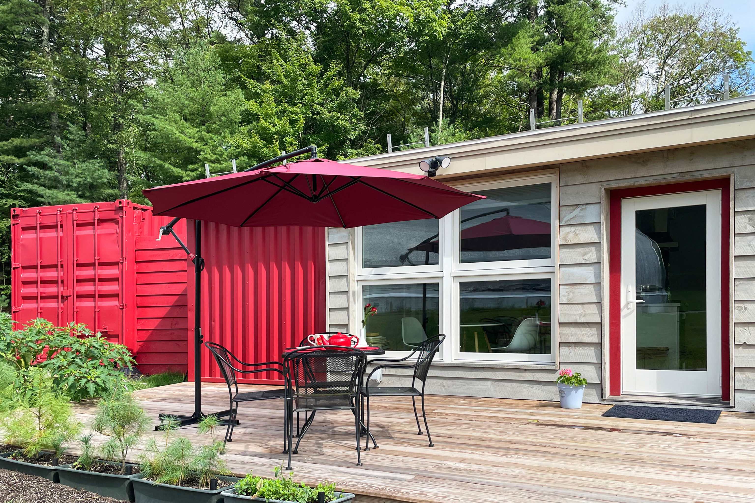 On-Farm Container Building/Glamping