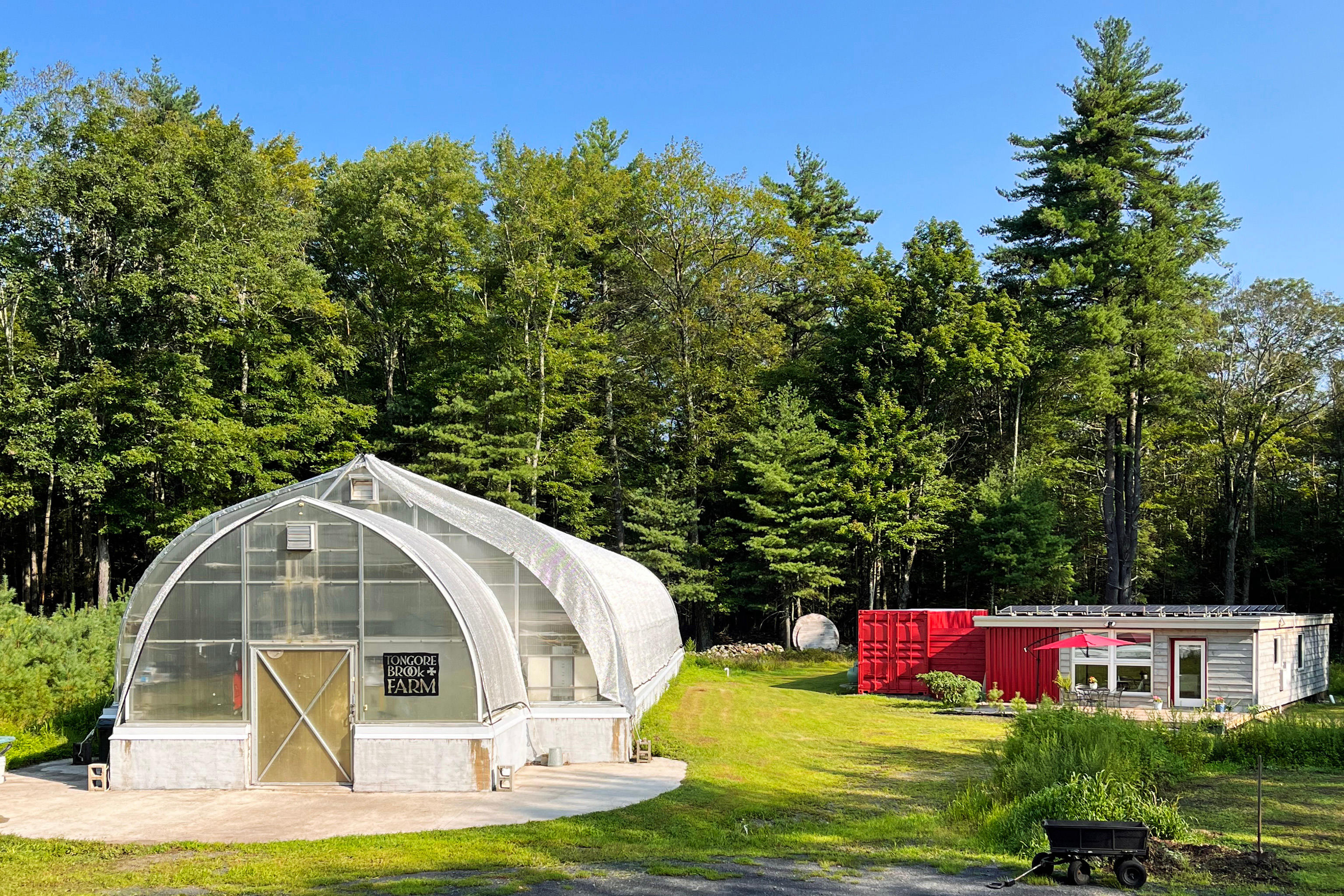 On-Farm Container Building/Glamping