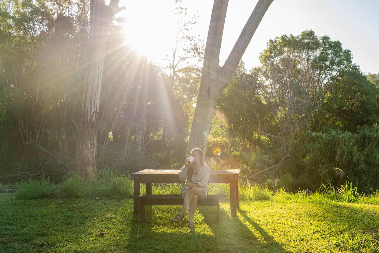Lumeah By The Creek Near Waterfalls
