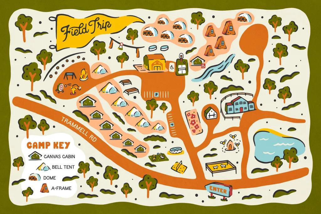 Field Trip Glamping Travelers Rest