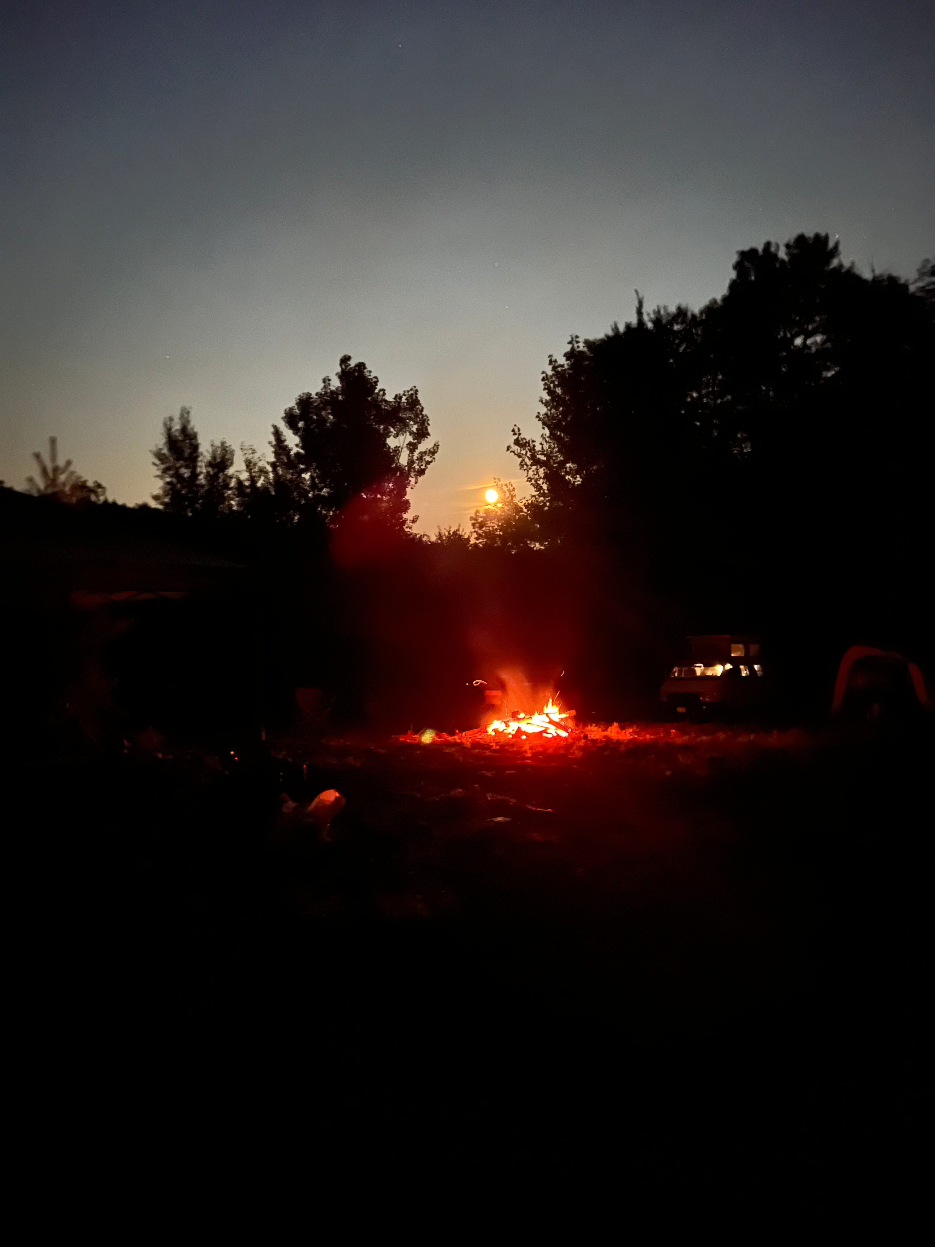 Parking And Camping In The Valley