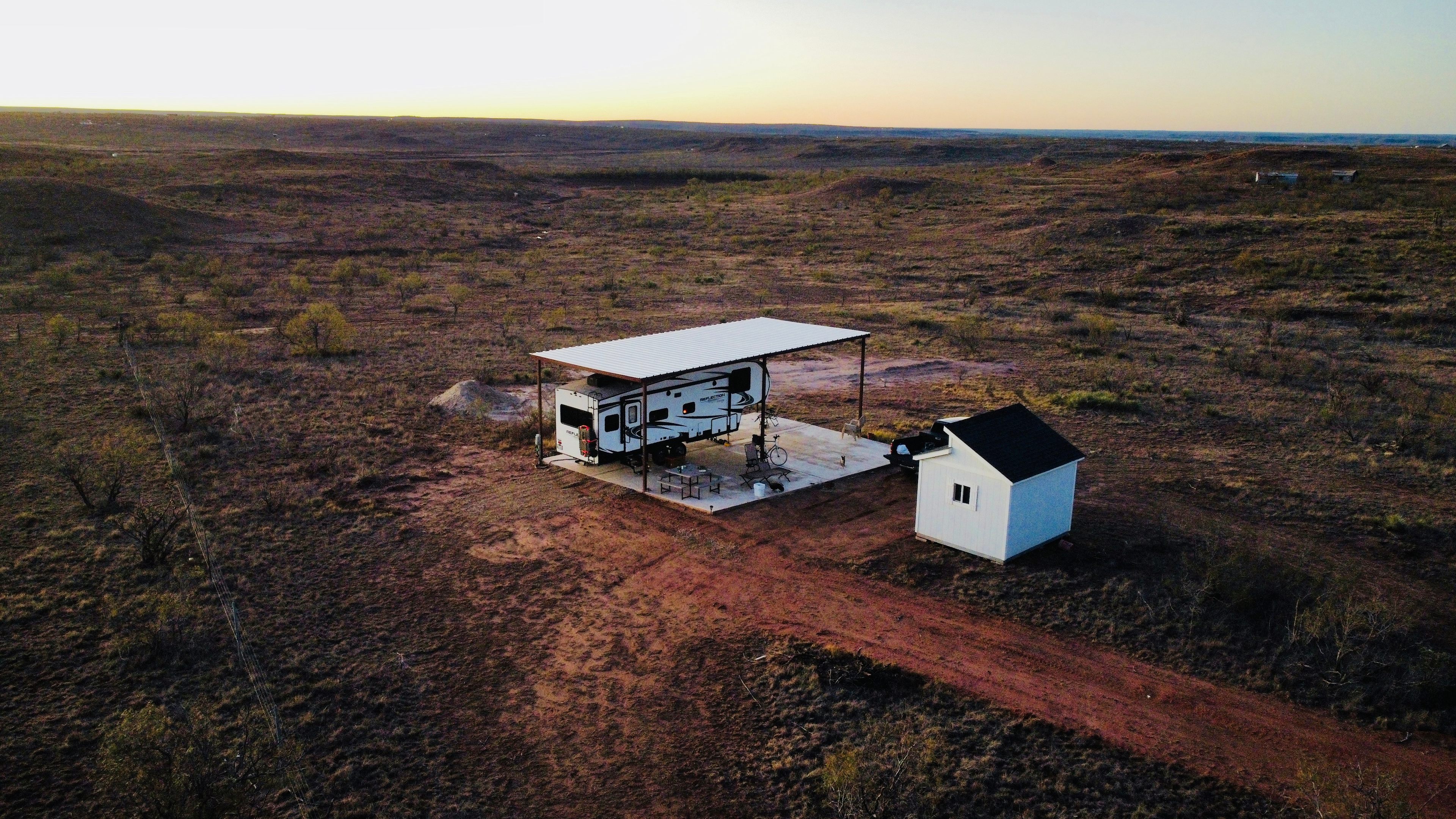 Valle de Oro RV Pad at LVE Ranch