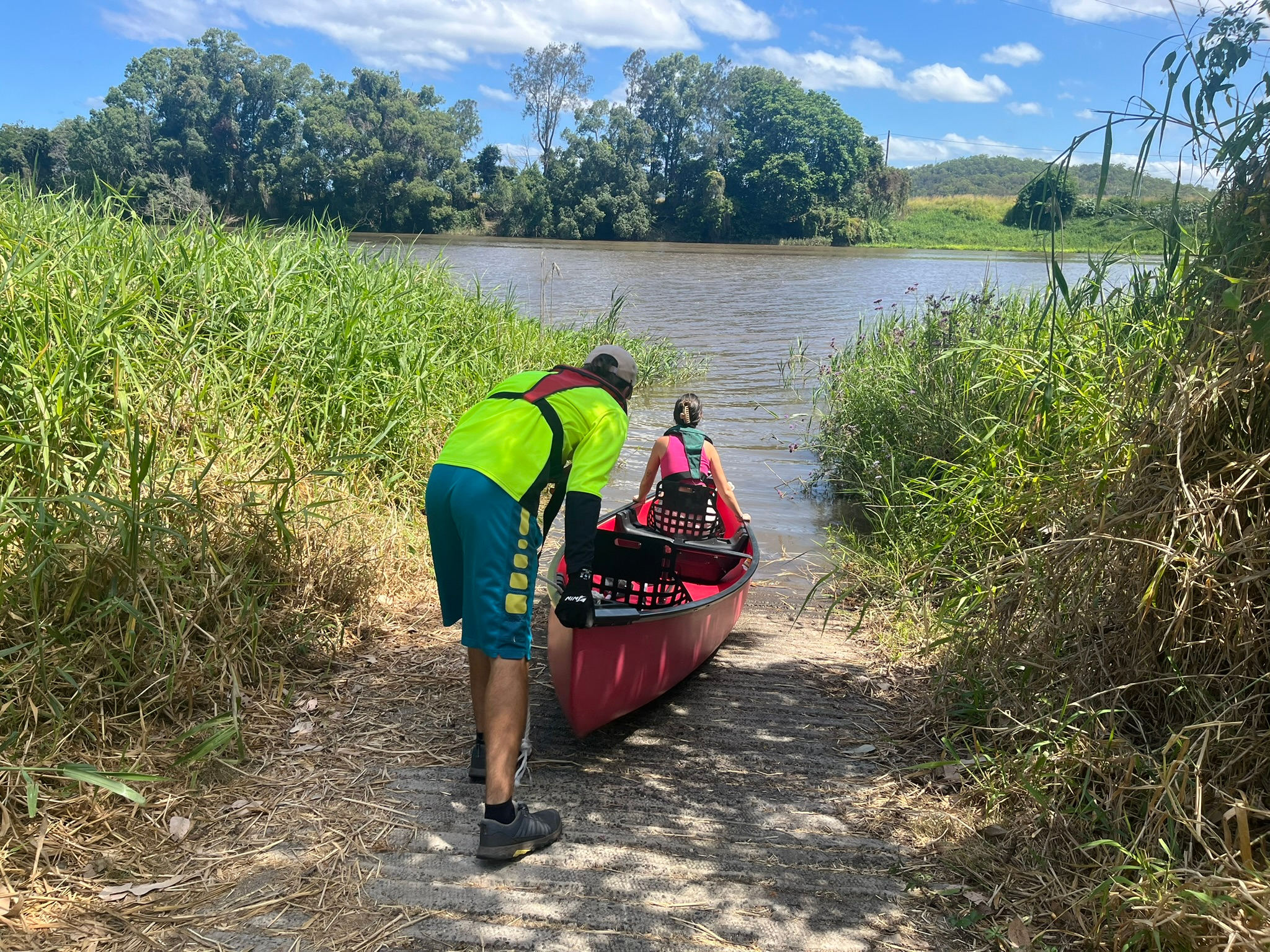 Launch your canoe or tinny at the council boat-ramp - 1km along South Arm Road. We also have a 3 seater canoe and a kids kayak which you can book.