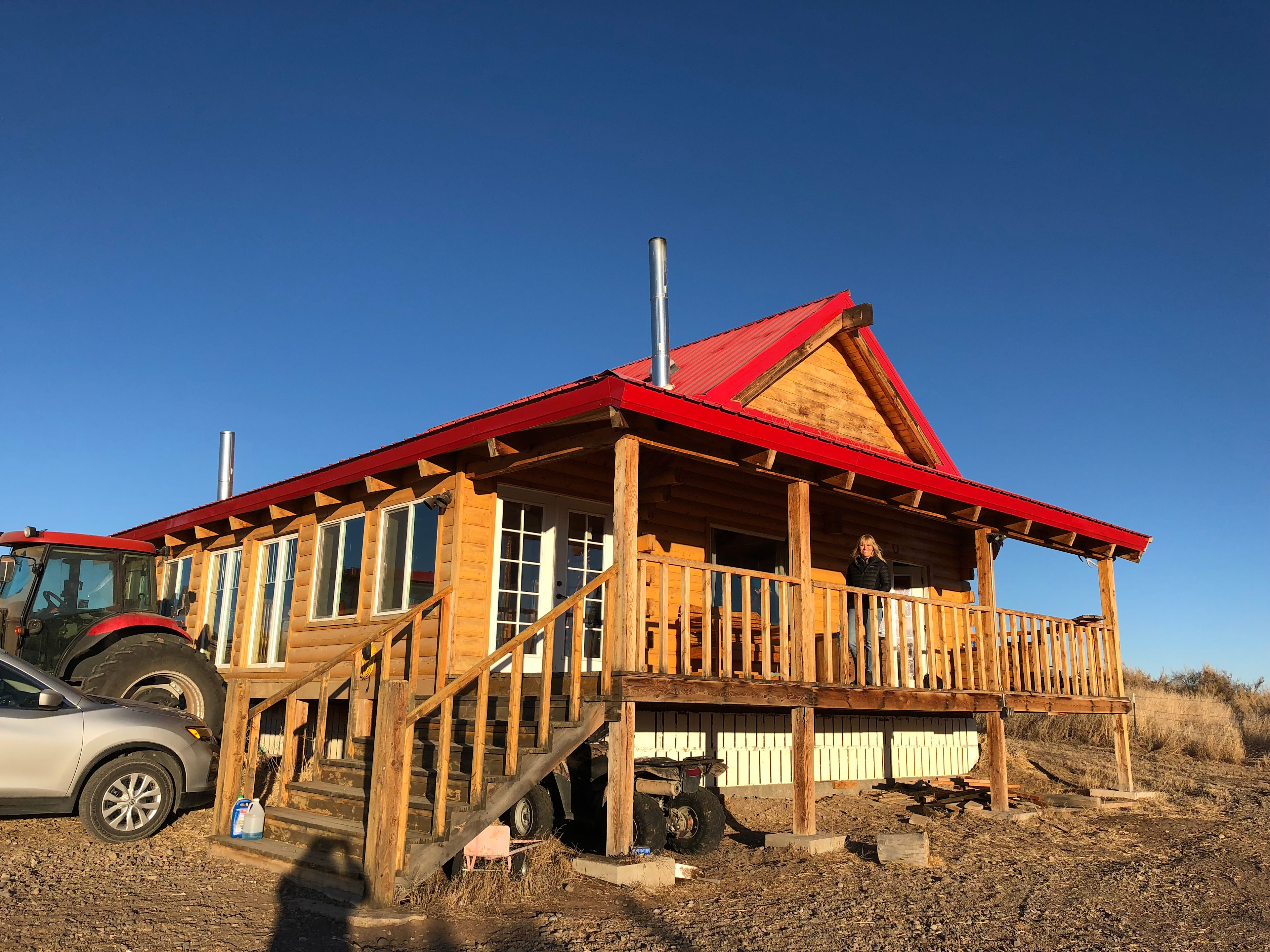 Rustic cabin in the San Luis Valley
