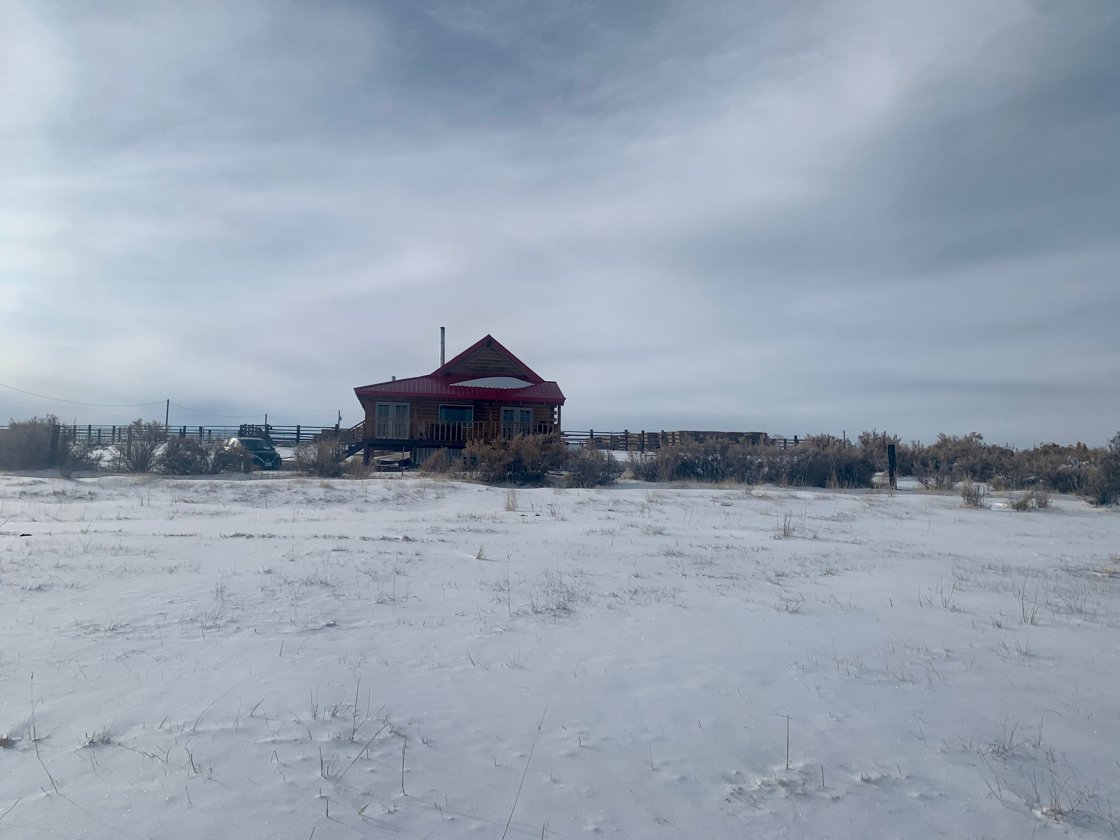 Rustic cabin in the San Luis Valley