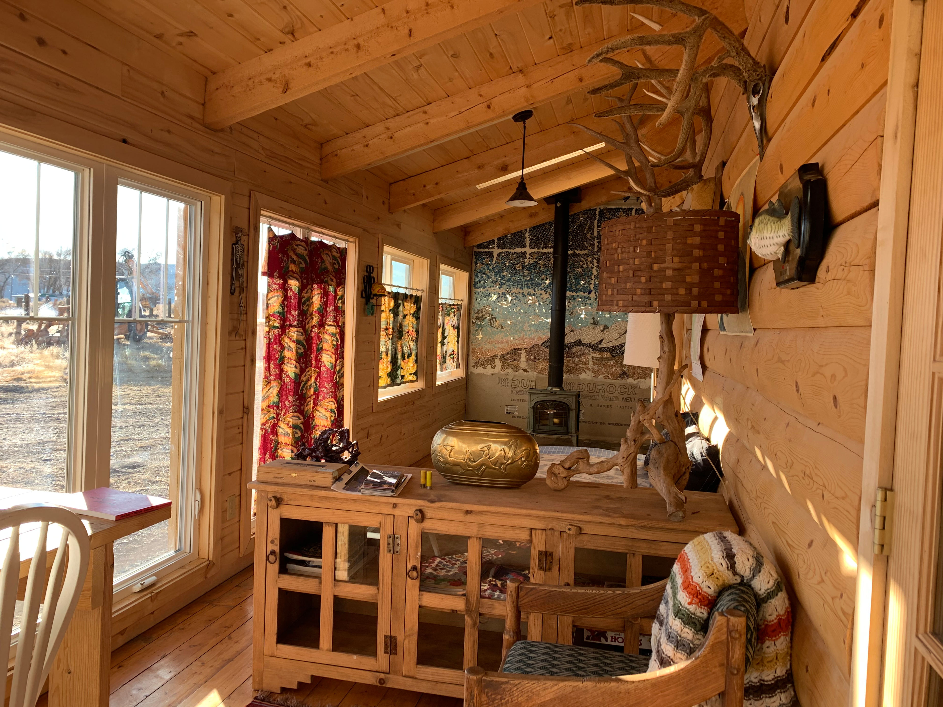 Rustic cabin in the San Luis Valley