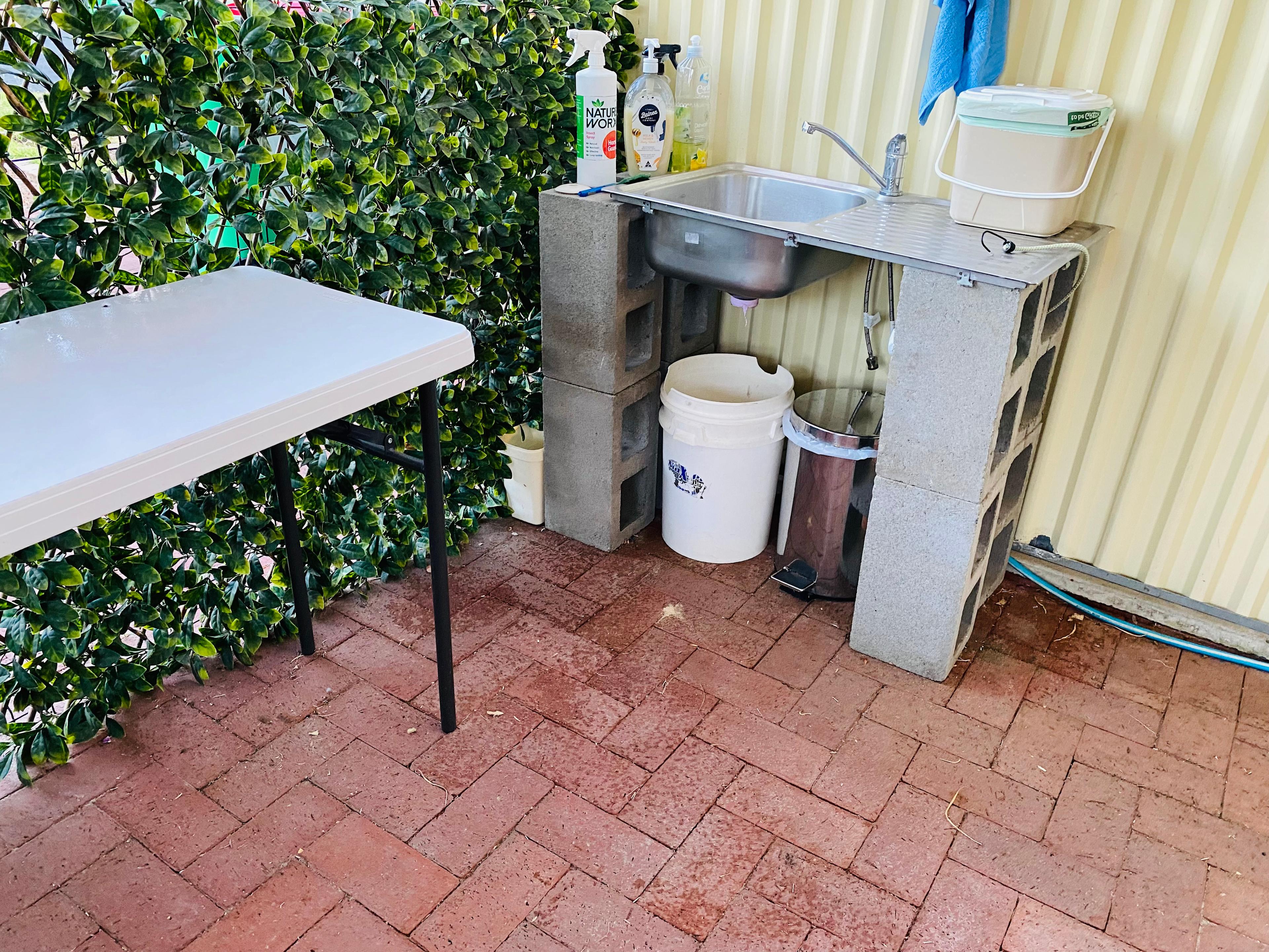 Driveway/Patio Rest Stop