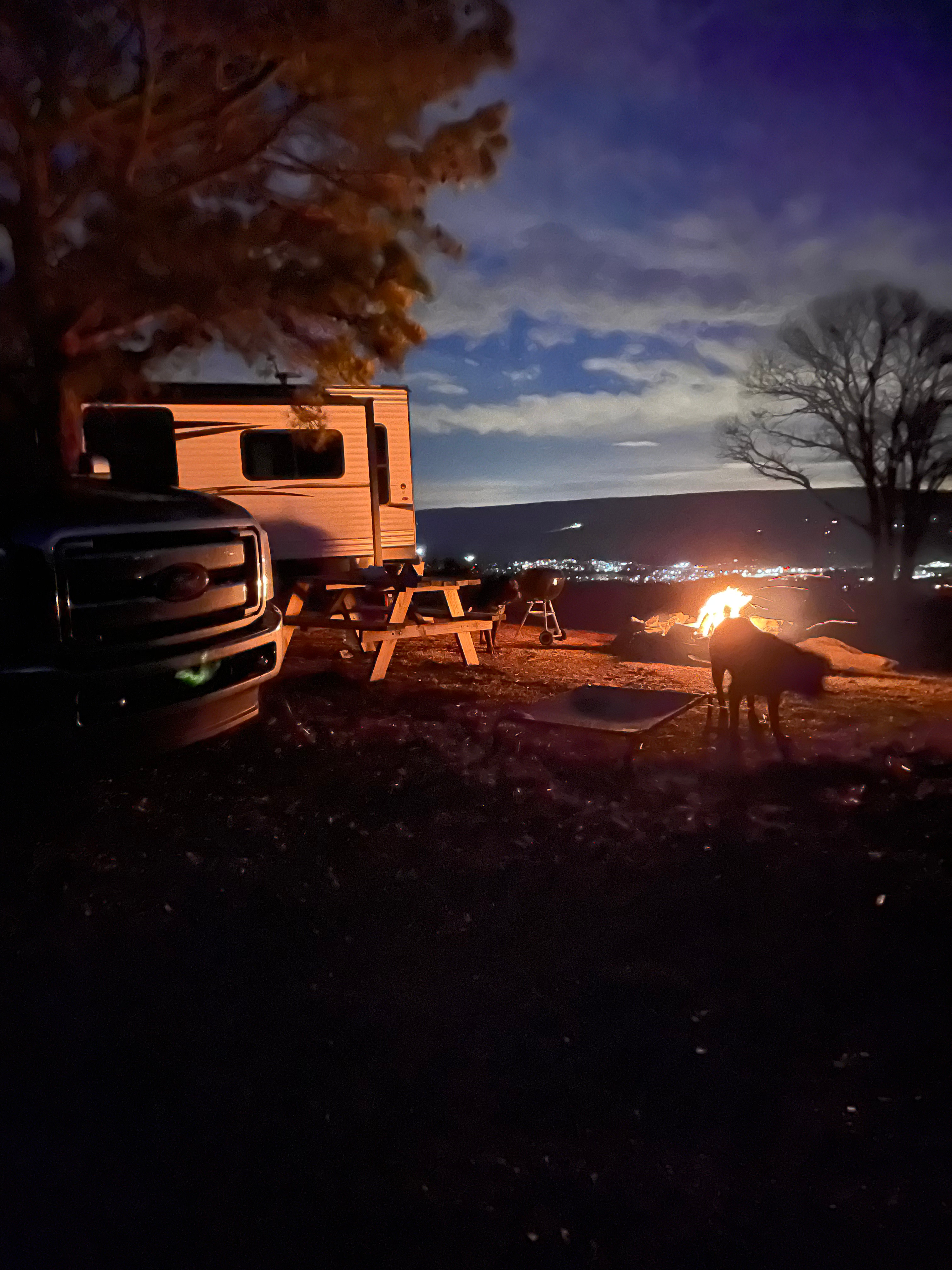 100 Mile View Camping, Jim Thorpe
