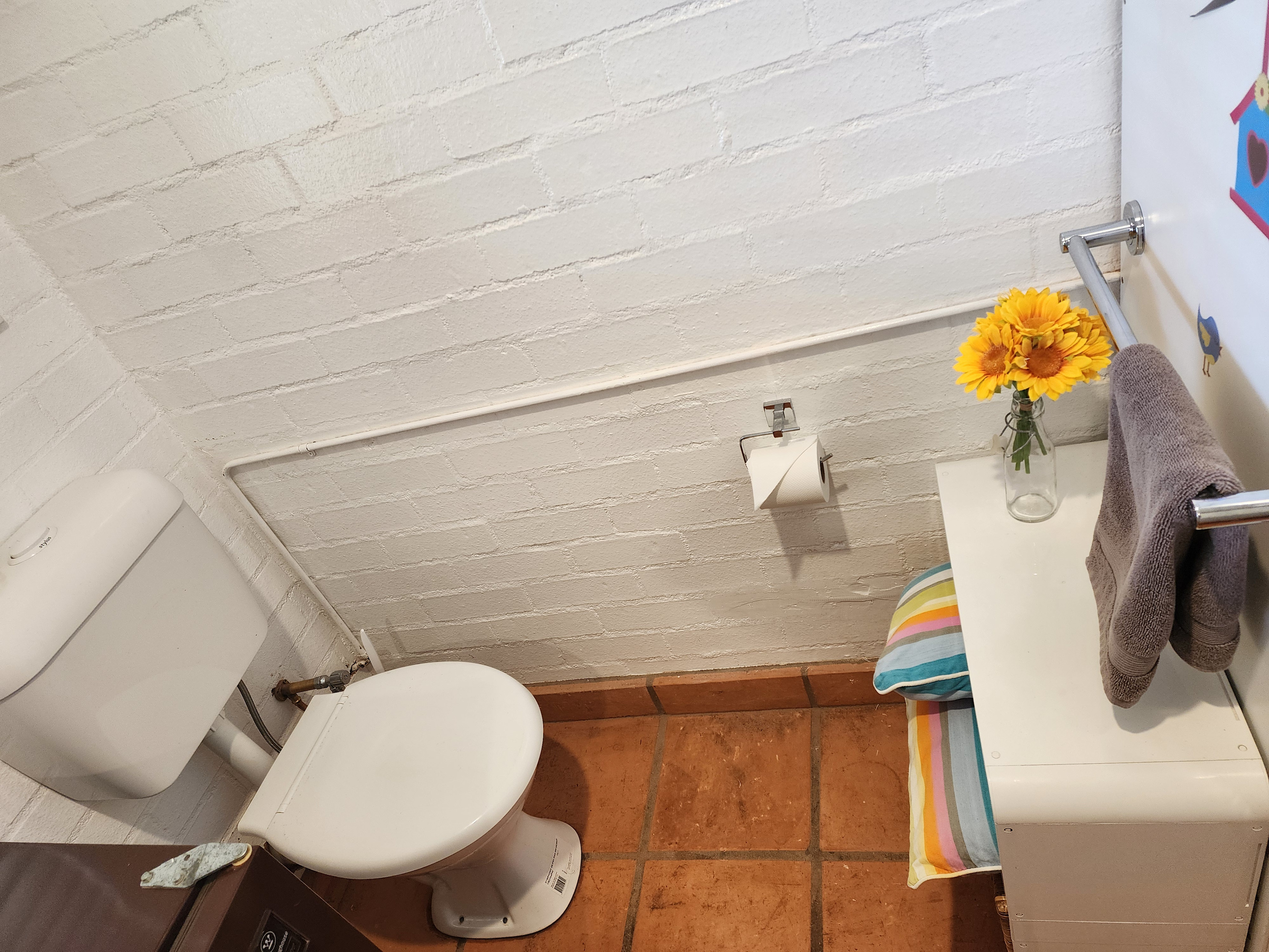 Toilet in the Utility room (additional charge).