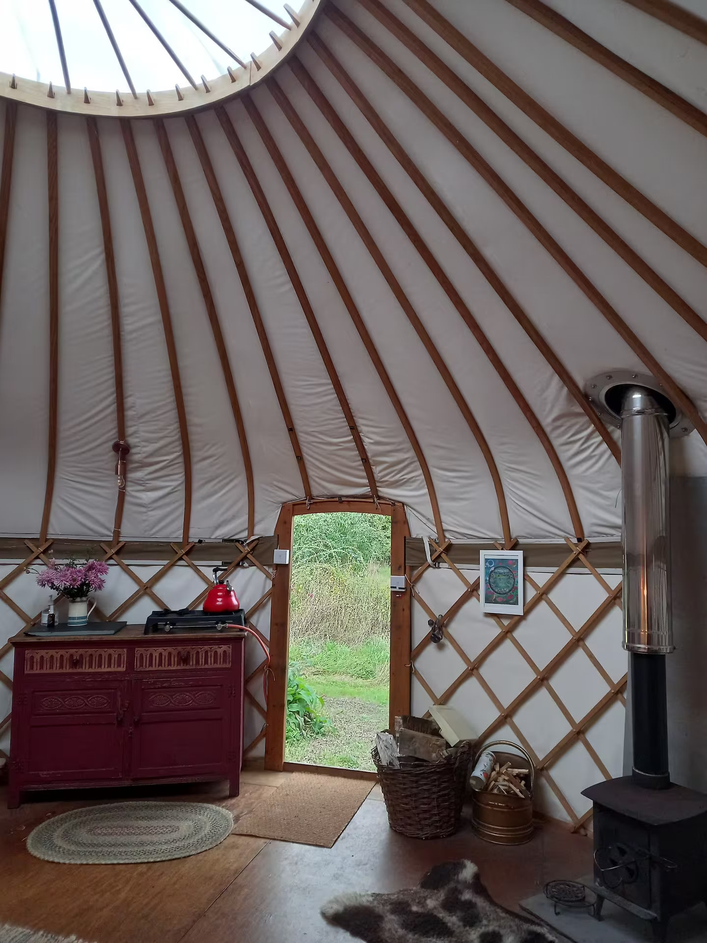 Off Grid Yurt Ashmead Meadow