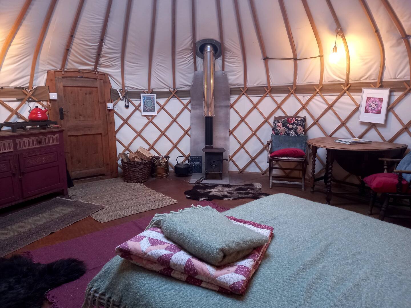 Off Grid Yurt Ashmead Meadow