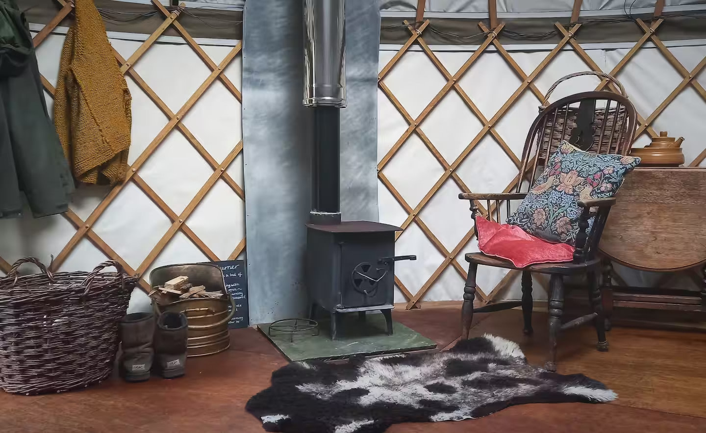 Private Yurt Retreat Rewilded Land