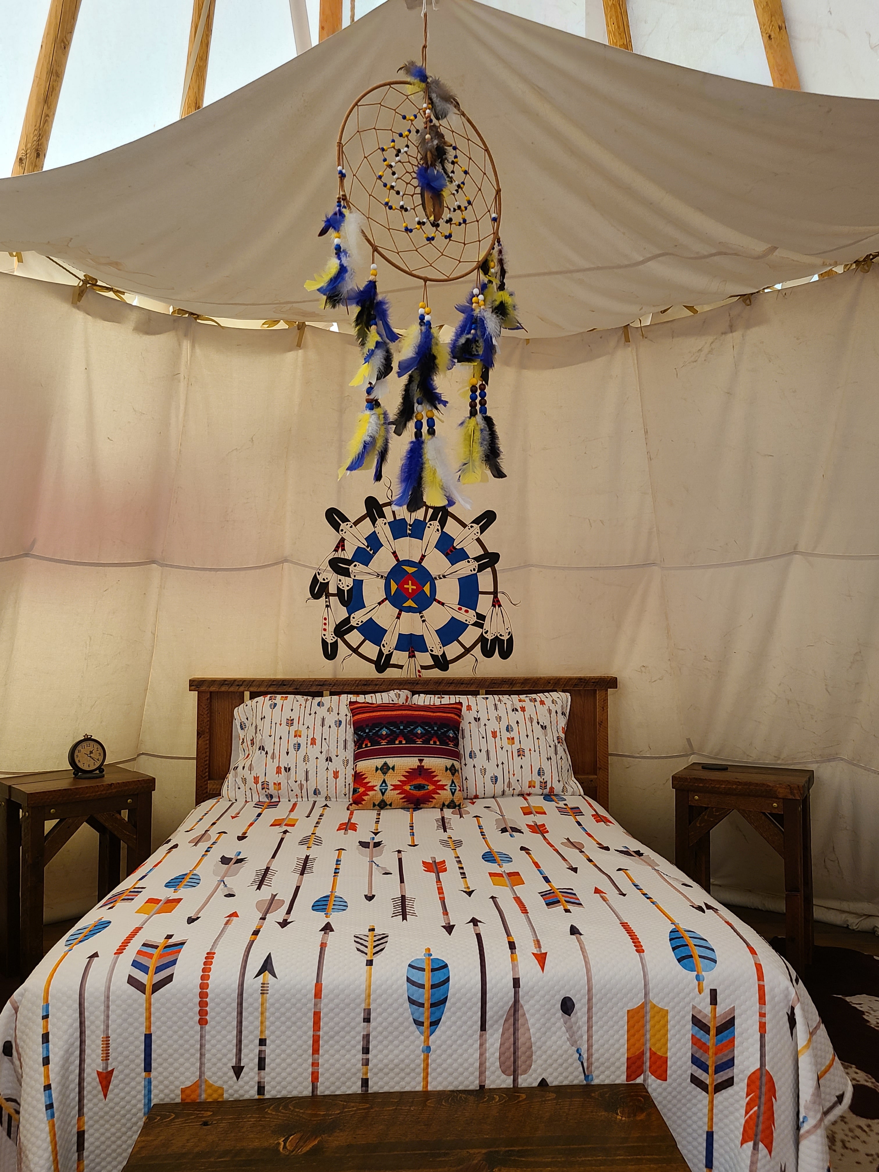 Three Bears Motel Tipis