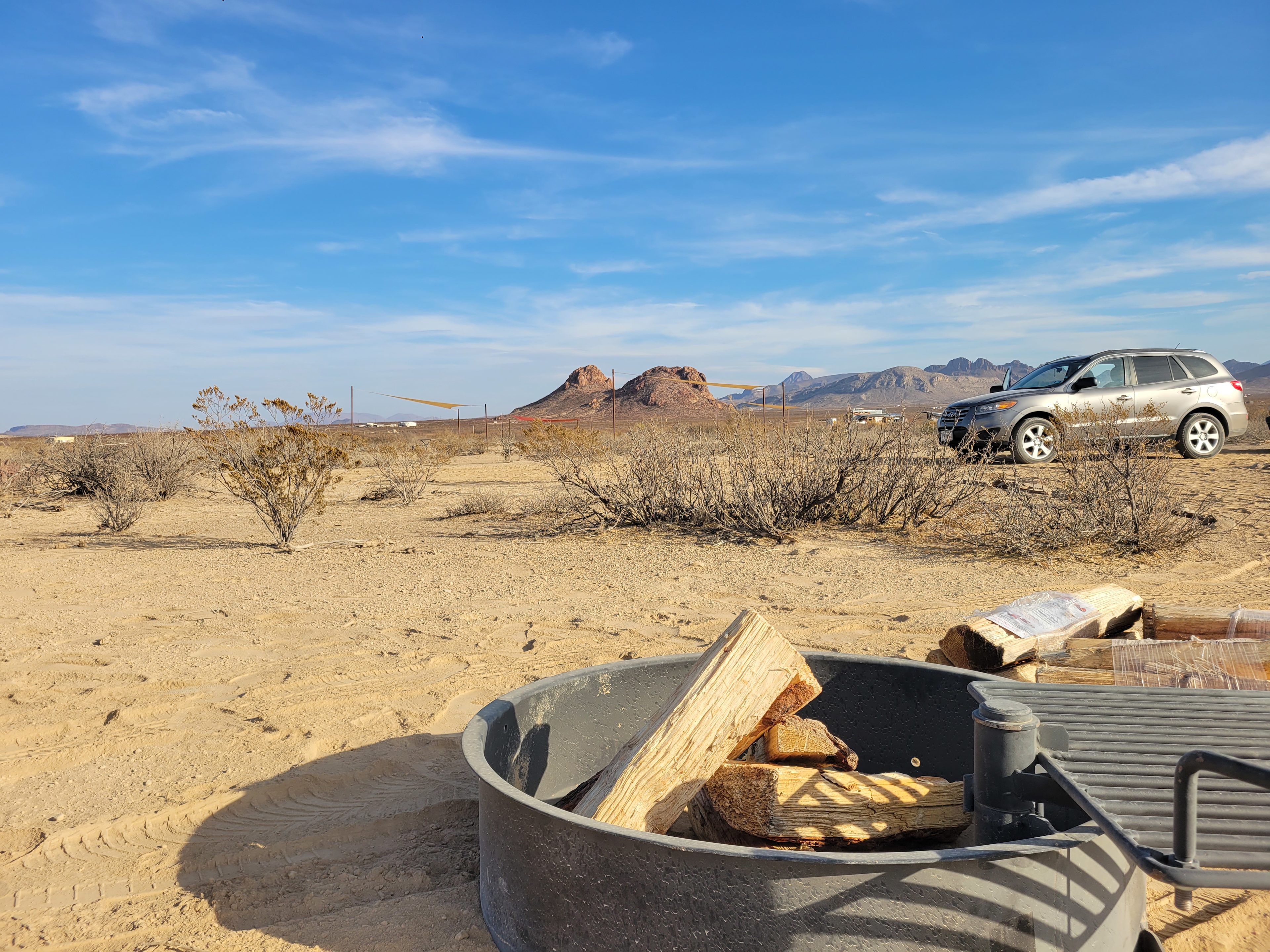 Vista De Las Montañas Terlingua