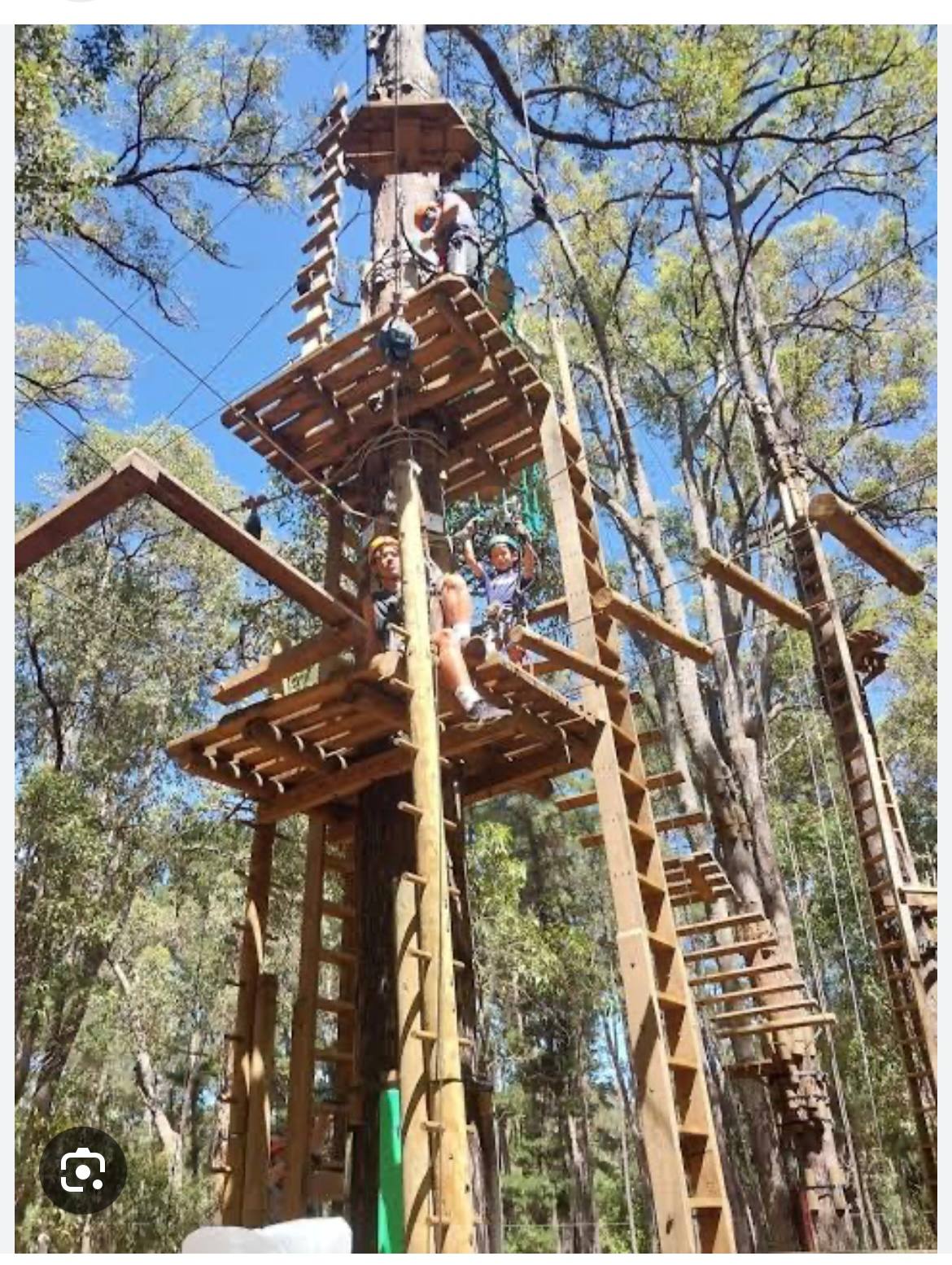 Treetops adventures Dwellingup 