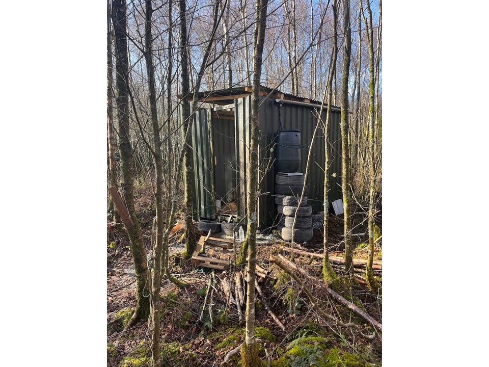 Compost toilet block
