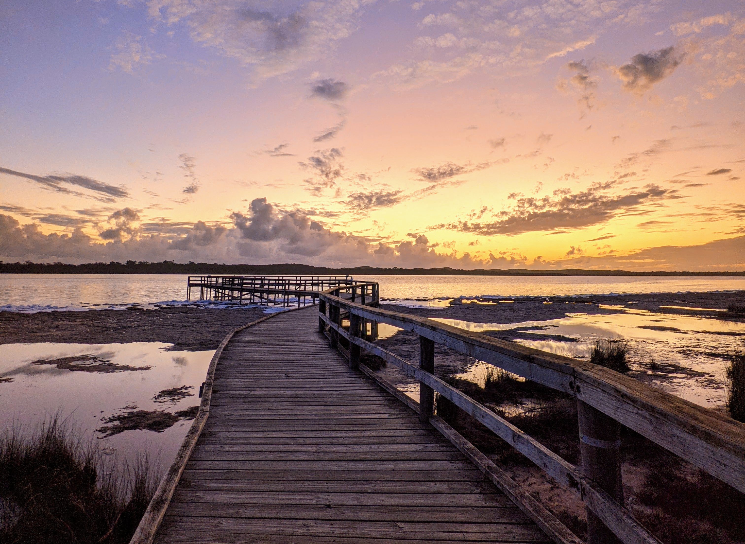 The Lake Clifton Thrombolites are just a 5 minute walk away.