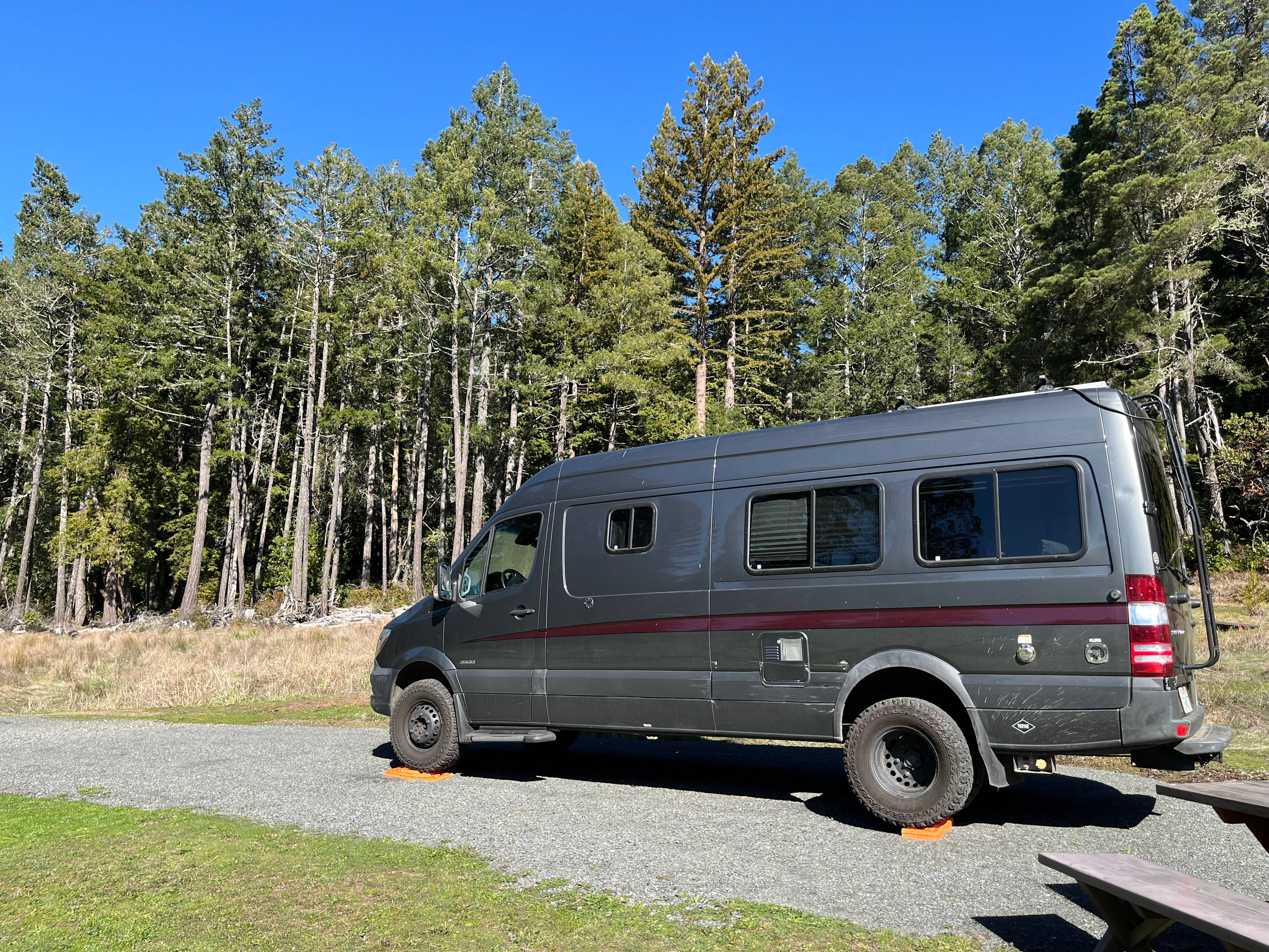 Needed a little leveling but not too bad. 