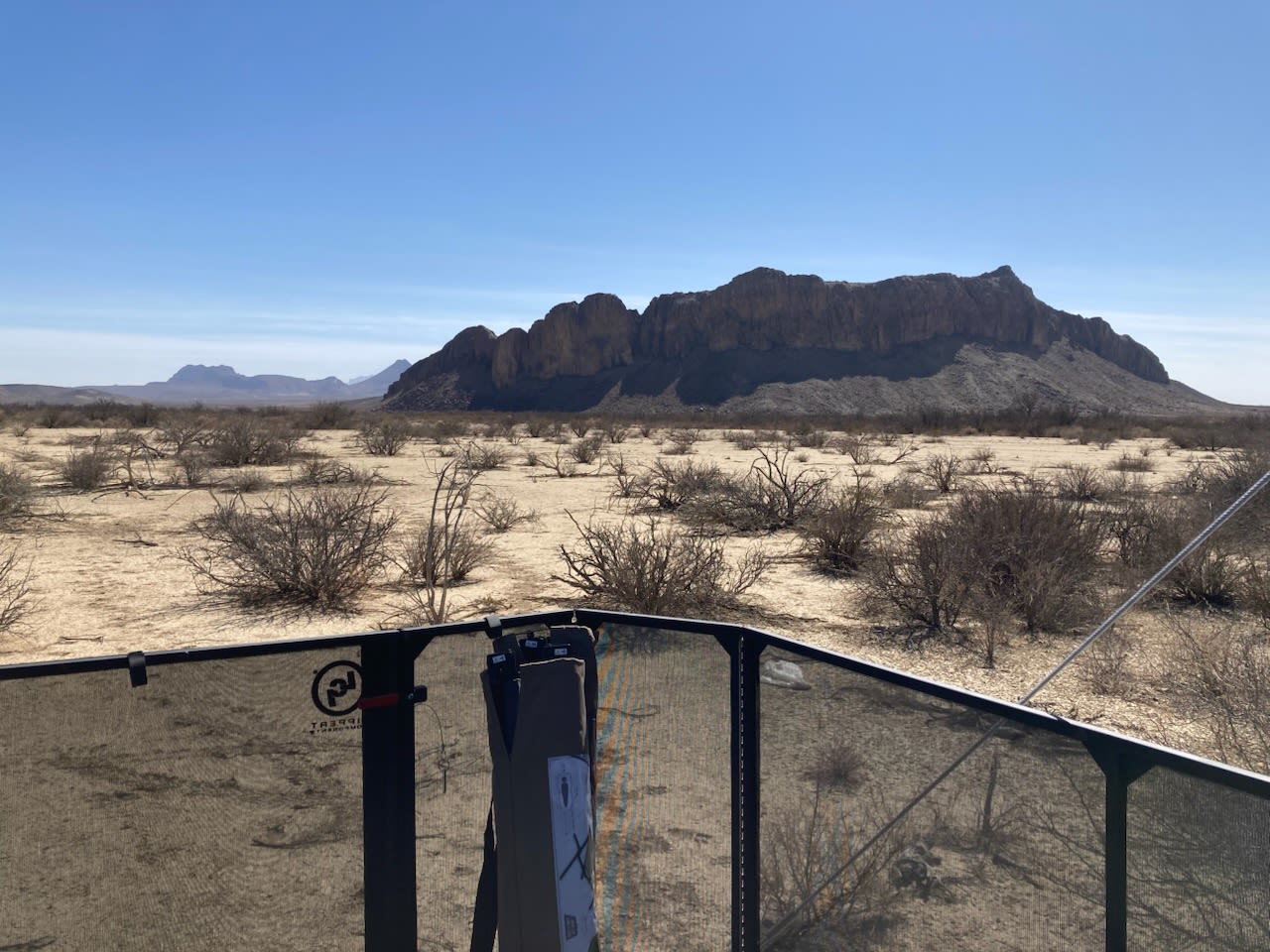 Relaxing on the deck in piece and quiet 