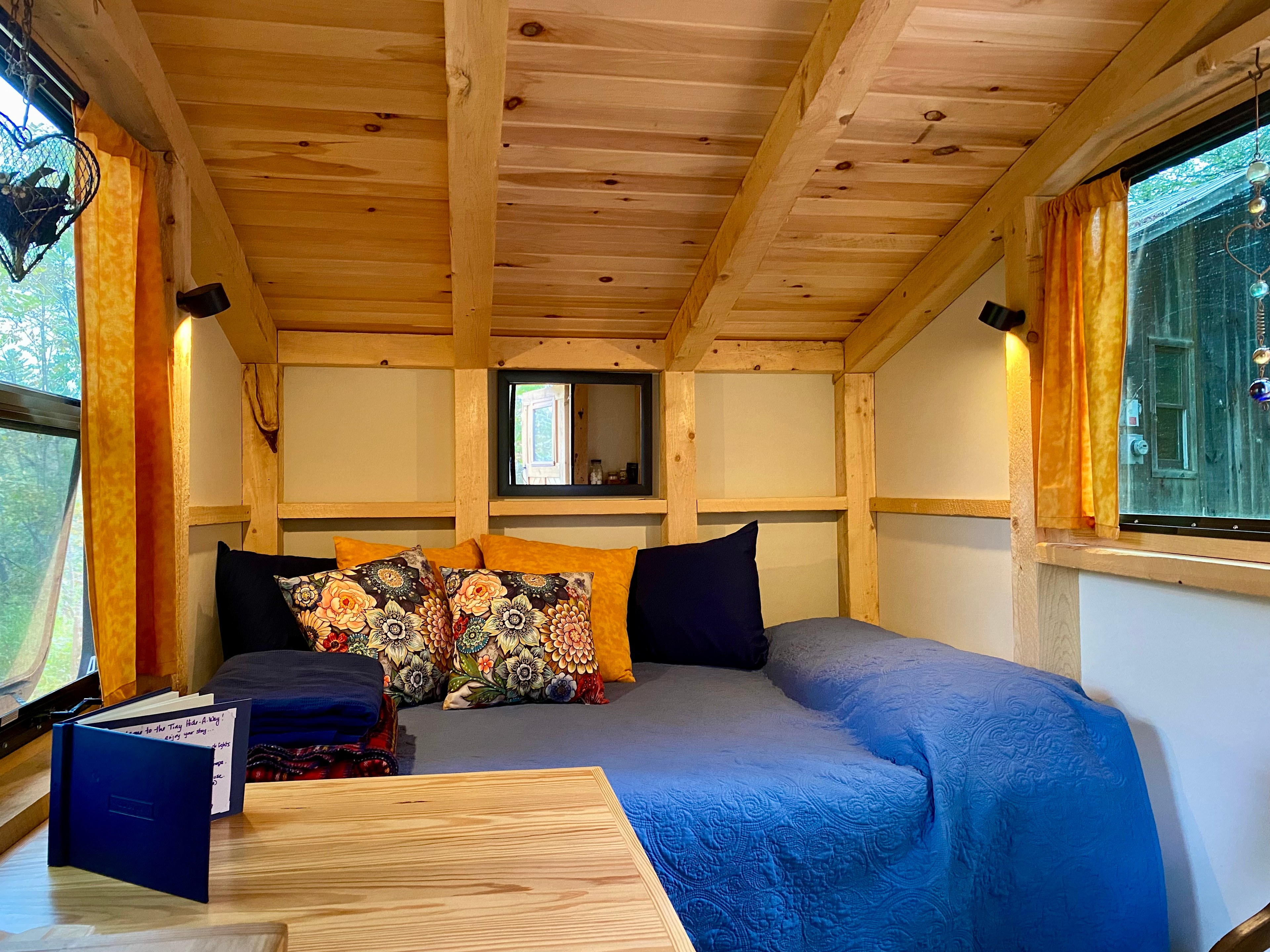 Tiny Hide-A-Way Camper On Wheels