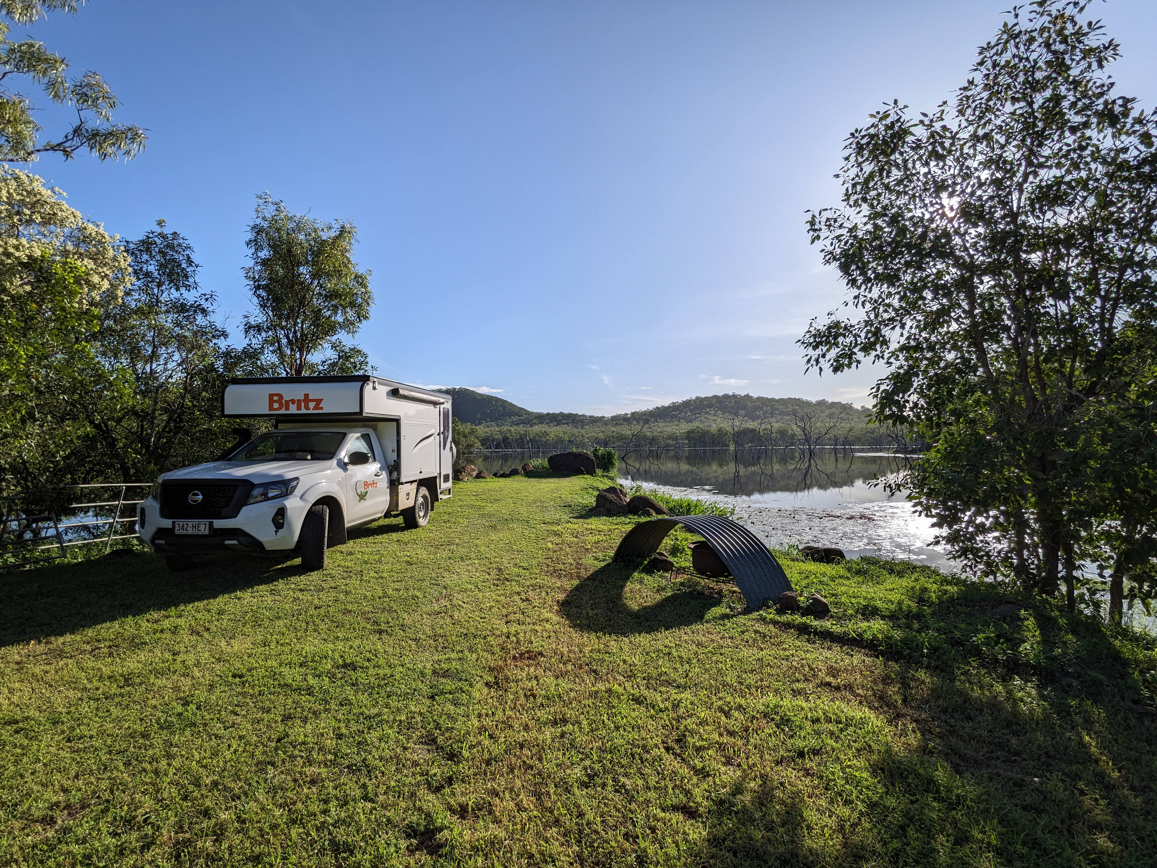 Great spot by the lake