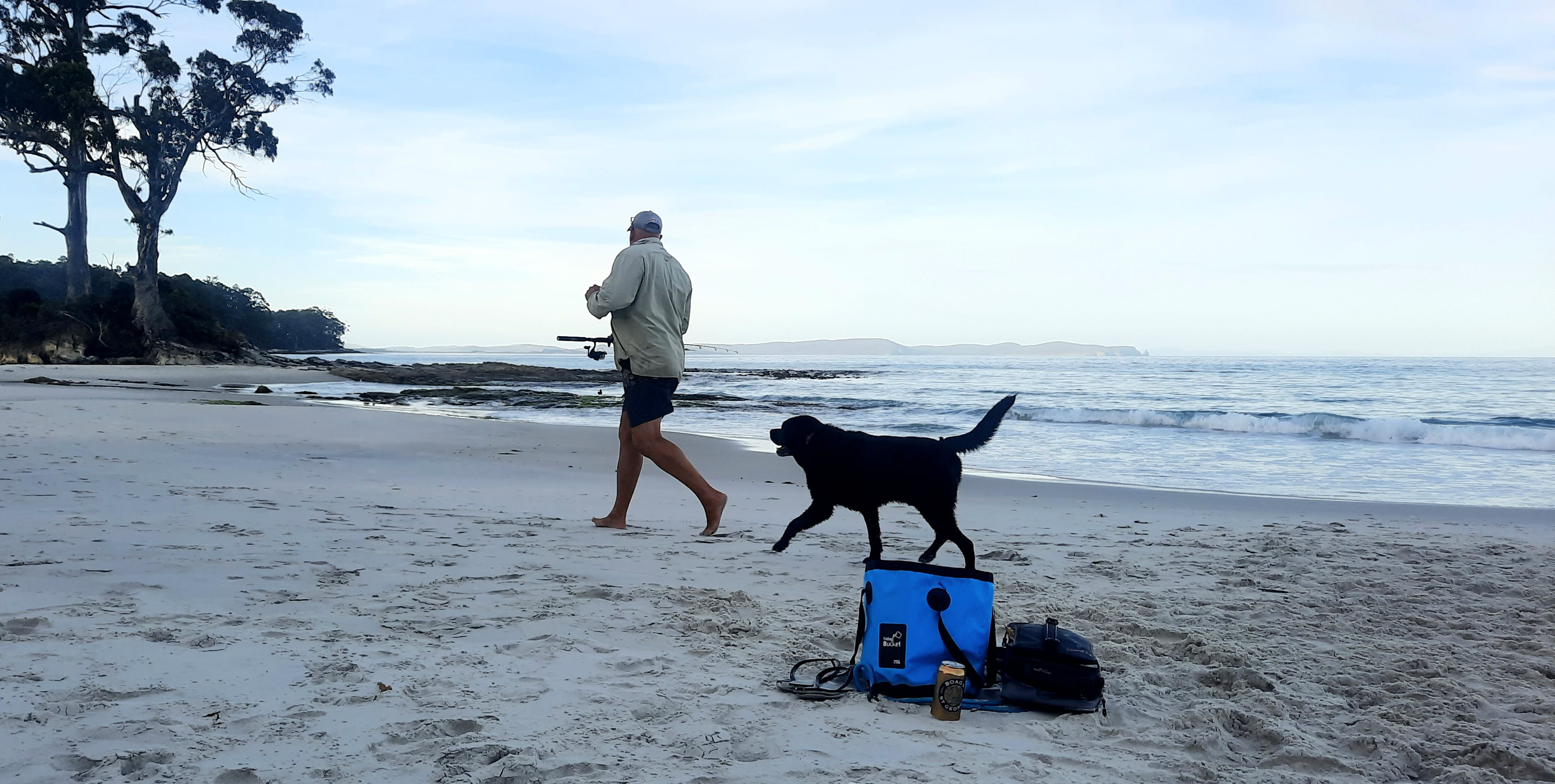 Two Trees beach right opposite