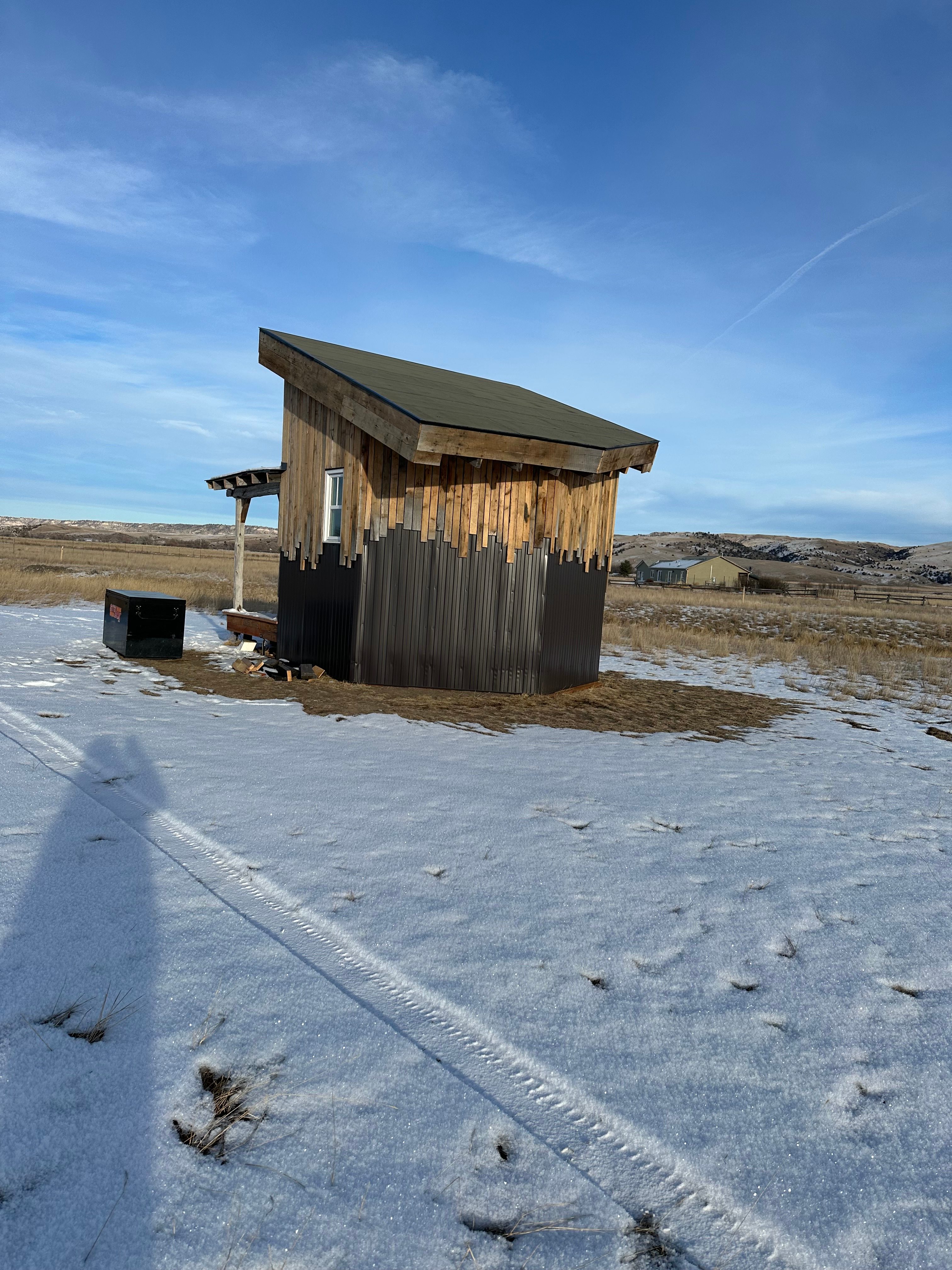 Madison River tiny house/camp site