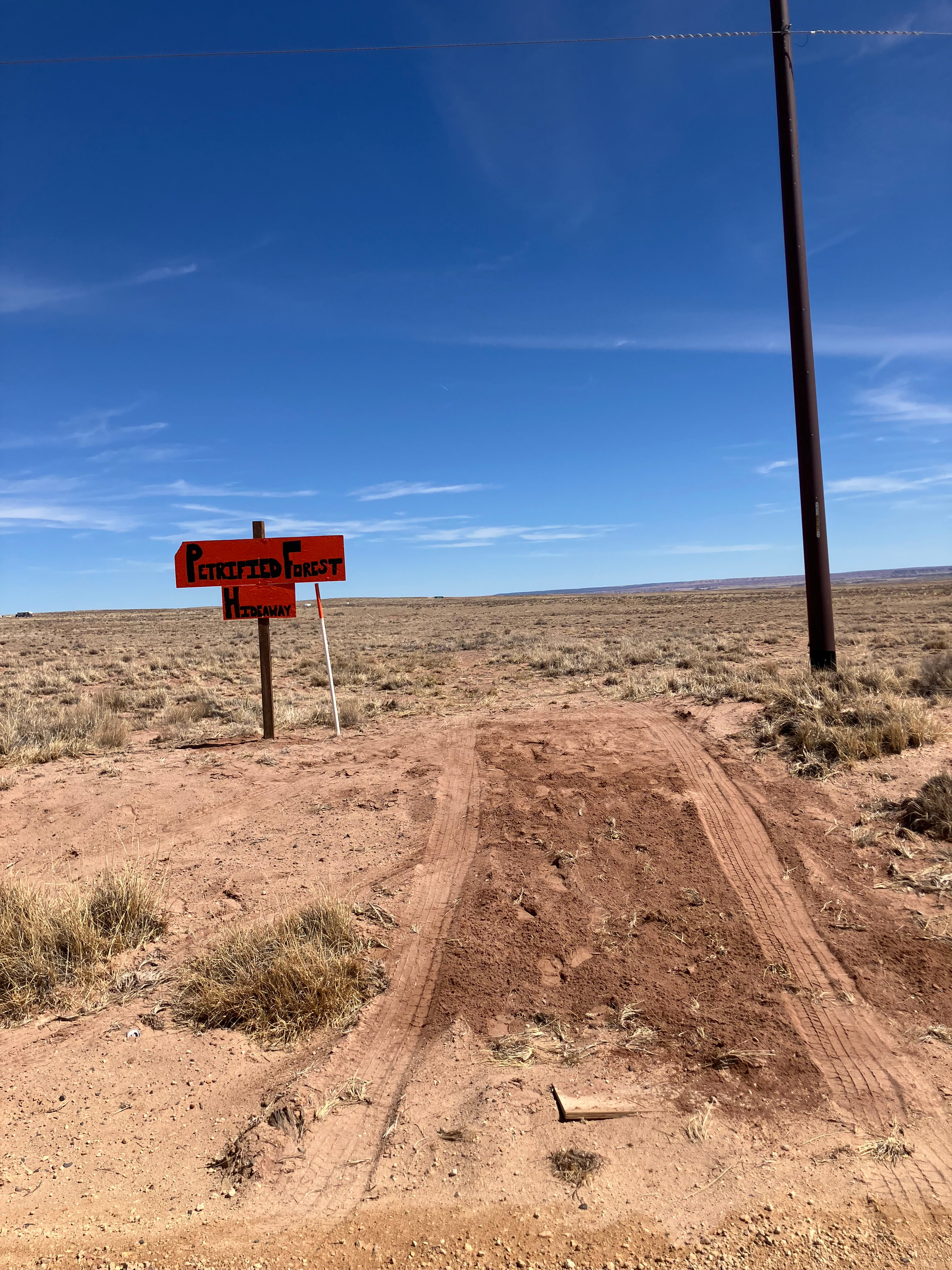 Petrified forest hideaway 15minaway